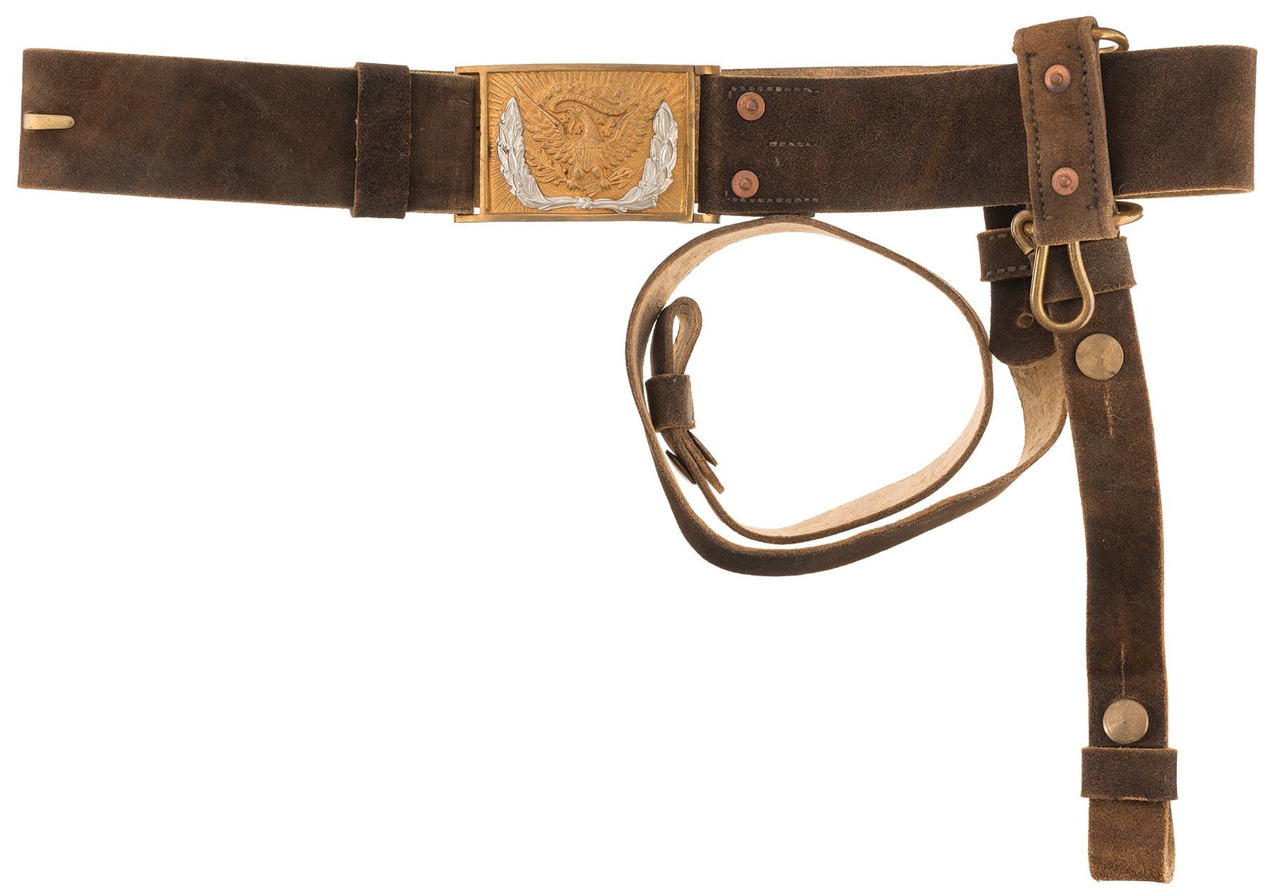 U.S. Model 1851 Cavalry Saber Belt with Buckle | Rock Island Auction