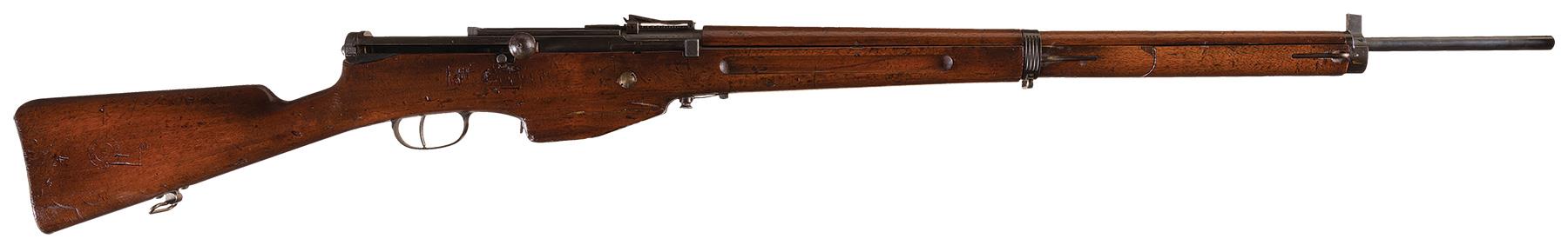 Early French Mas 1907 Prototype Semi-Automatic Rifle Serial # 4 | Rock Island Auction