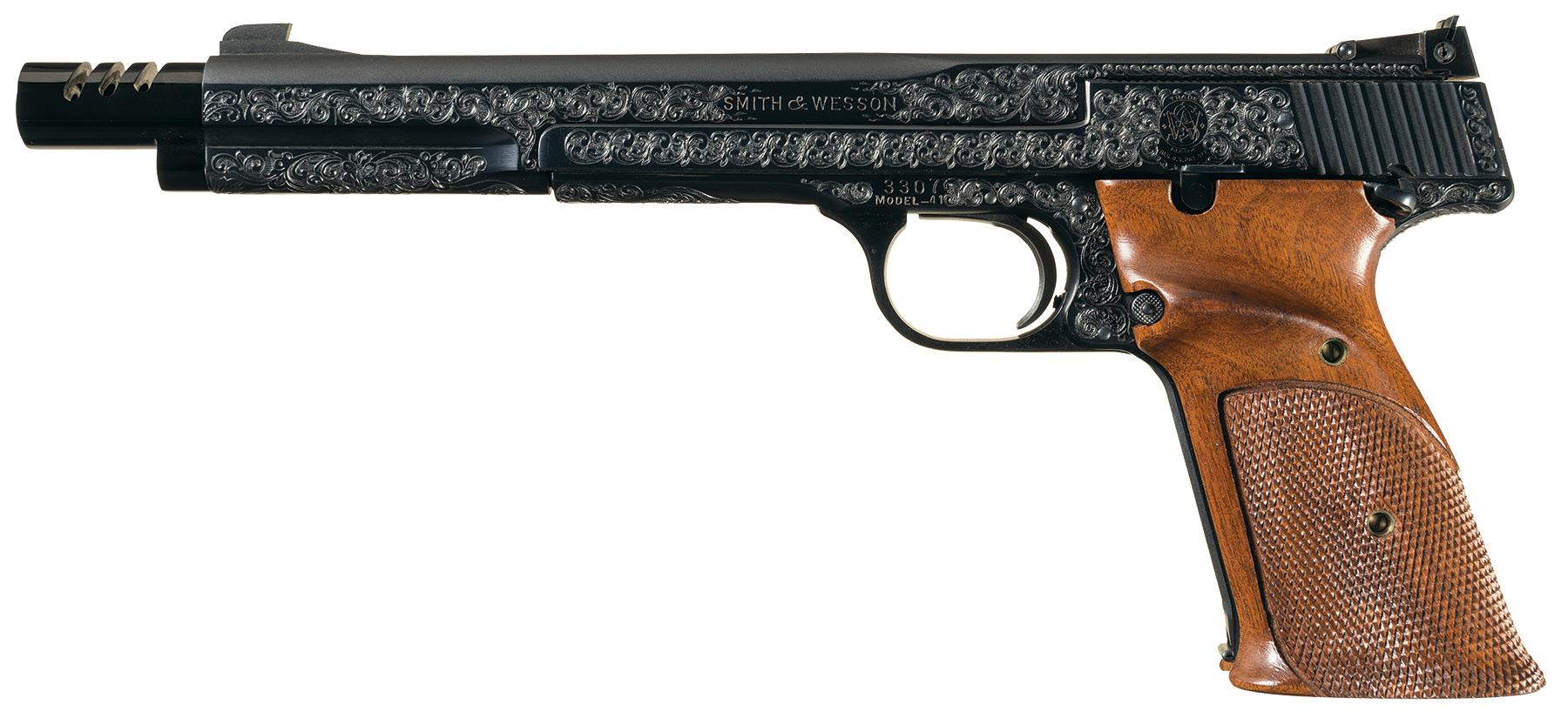 S&W Model 41 Pistol, Factory Engraved | Rock Island Auction