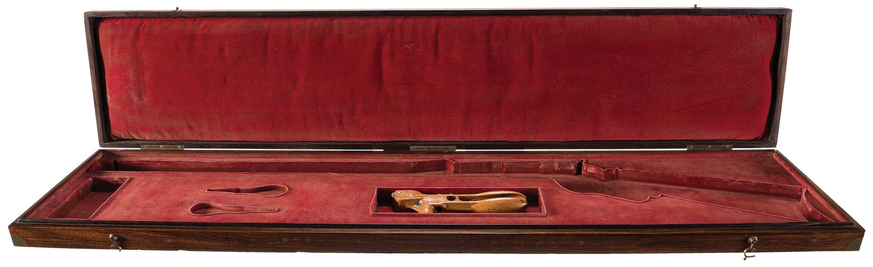 1873 Winchester Rifle Presentation Case Rock Island Auction