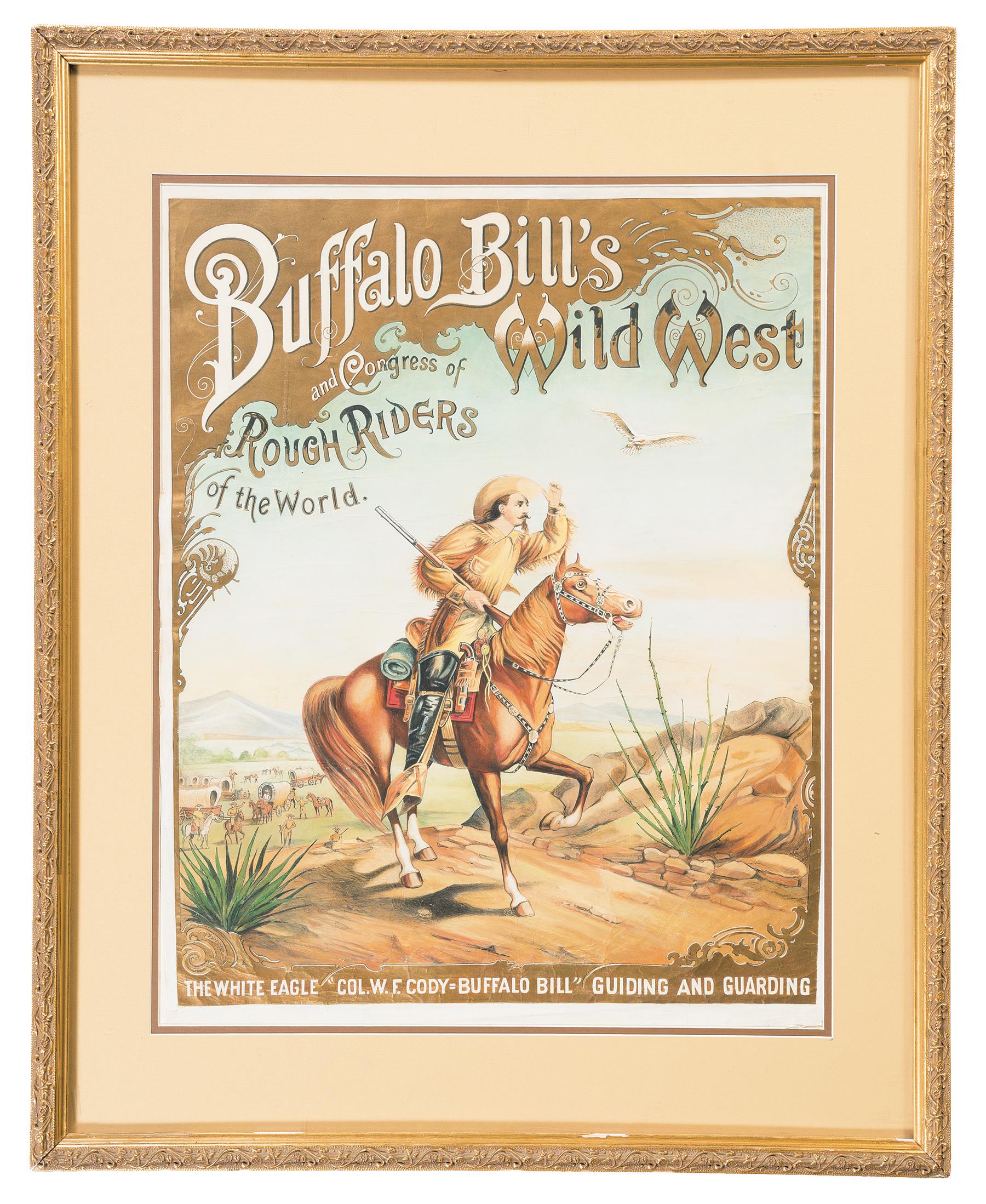 Buffalo Bill Wild West Show Poster | Rock Island Auction