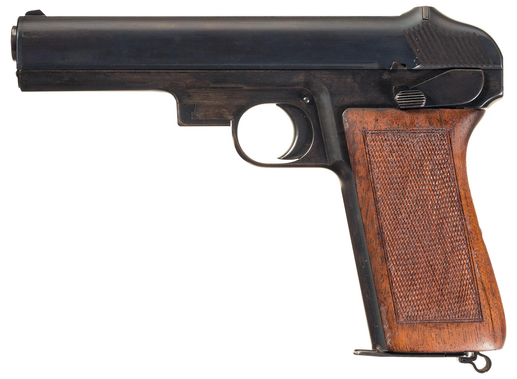 Mauser Semi-Automatic Nickl Patent Prototype Pistol in 45 ACP | Rock Island Auction