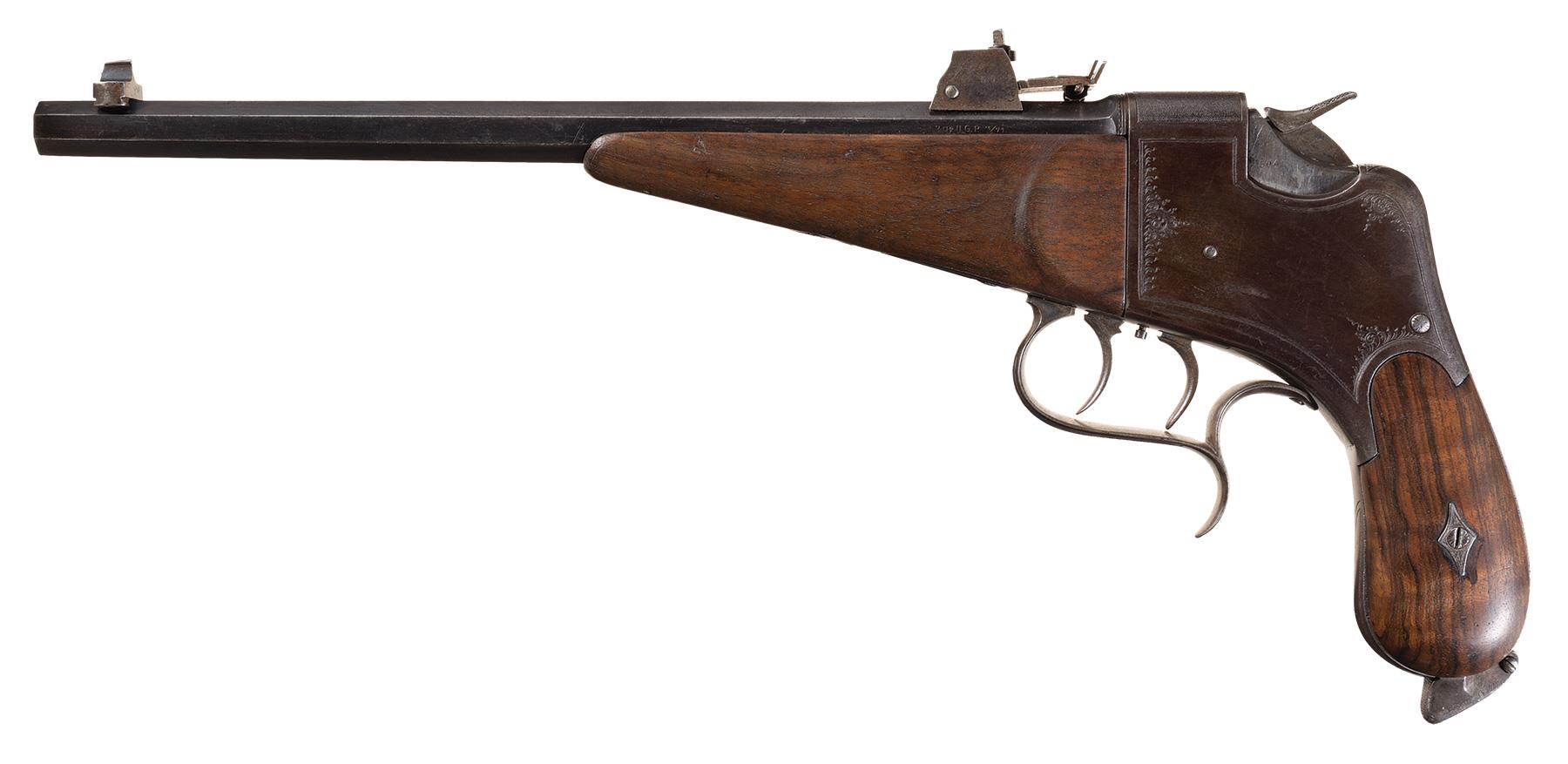 W Foerster System Tell Type I Single Shot Target Pistol | Rock