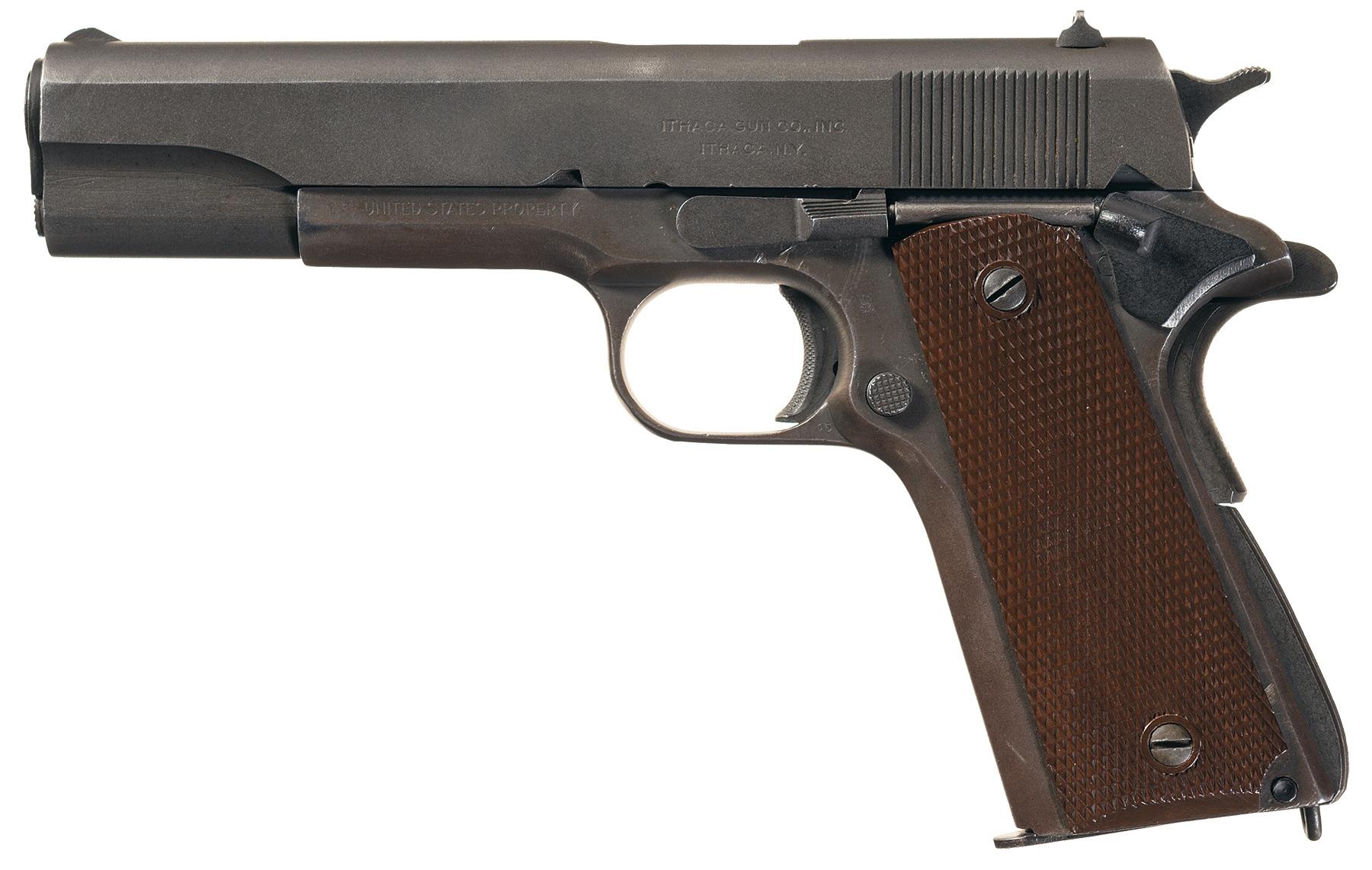 U.S. Colt/Ithaca Model 1911 Semi-Automatic Pistol