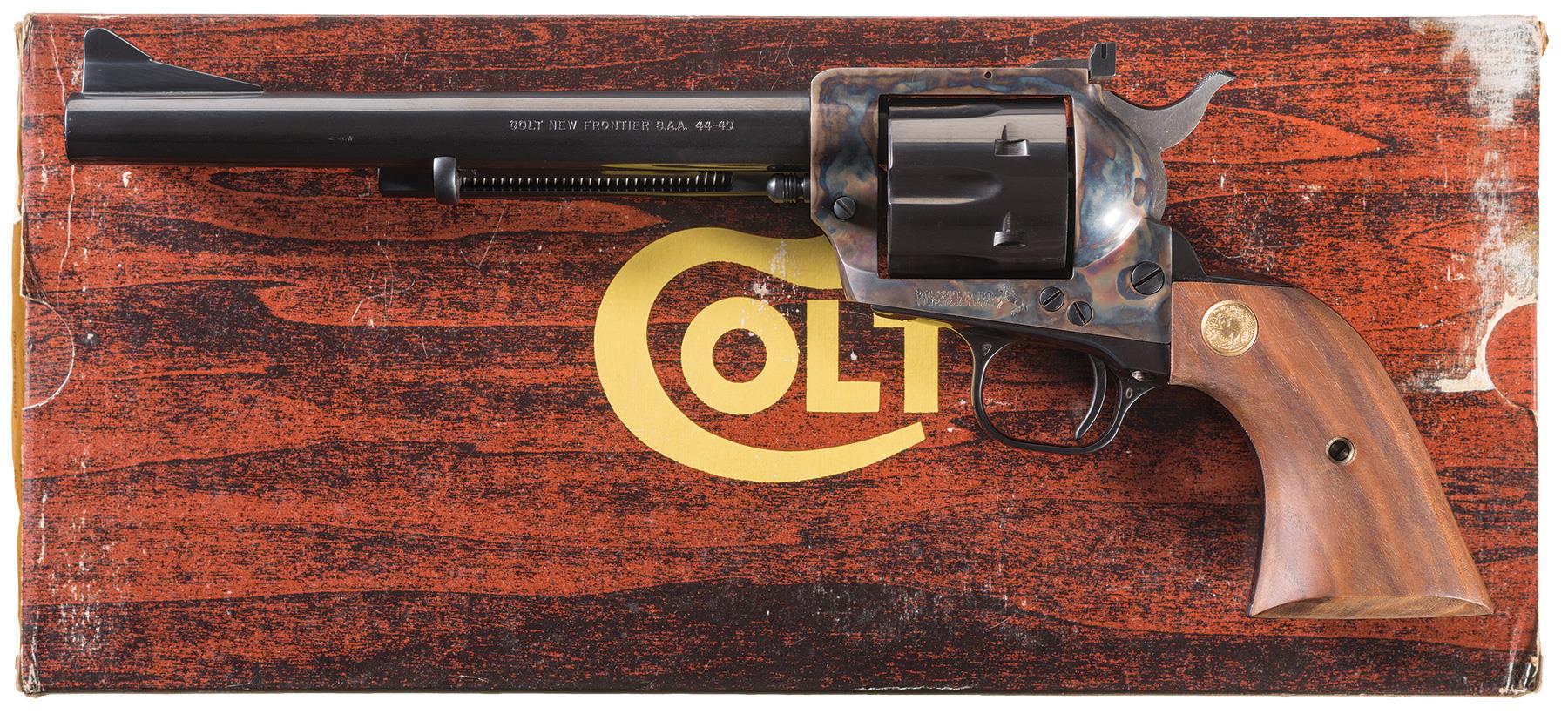 Colt New Frontier Single Action Army Revolver in .44-40 with