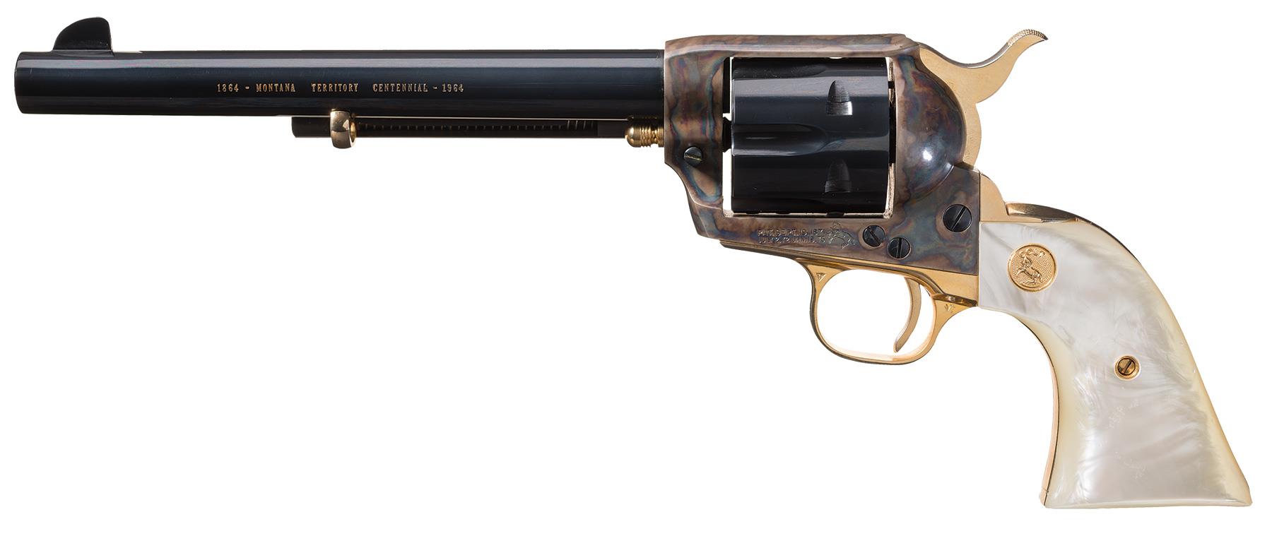 Colt Montana Territory Centennial Single Action Army Revolver | Rock ...