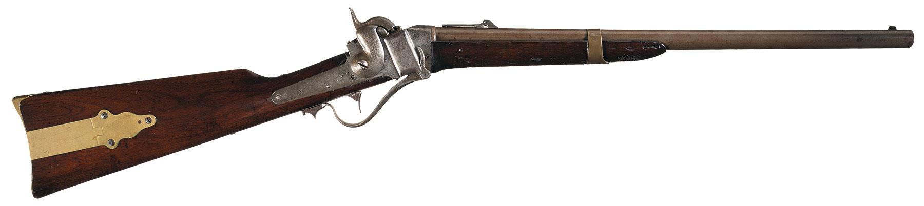 Sharps Model 1853 Slant Breech Percussion Carbine | Rock Island Auction