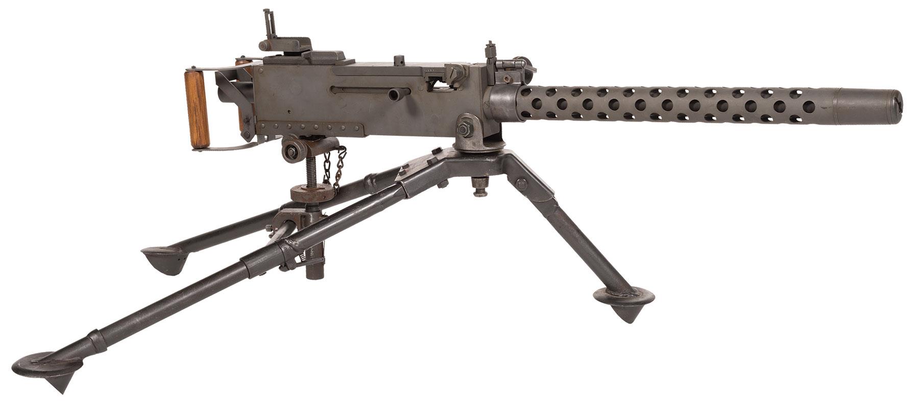 U S Ordnance 1919 Semi-Automatic 'Browning' with Tripod
