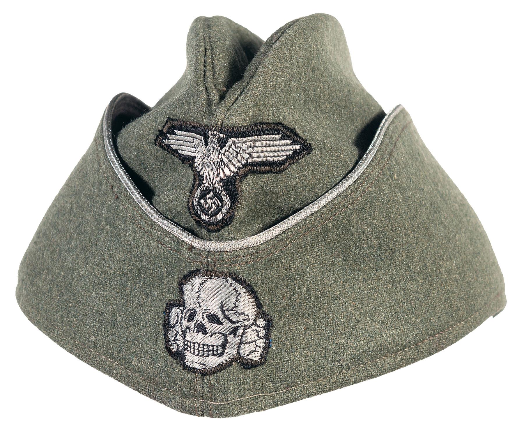 Overseas Cap for a WaffenSS Officer Rock Island Auction