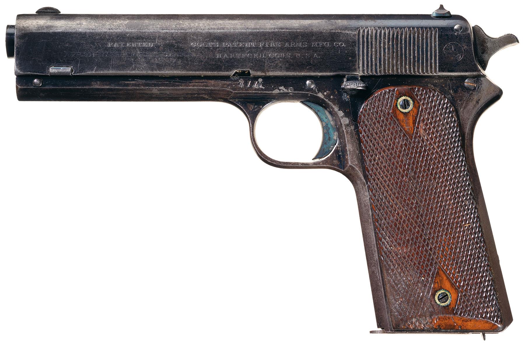 Colt Military Model 1905 Semi Automatic Pistol Rock Island Auction 5434