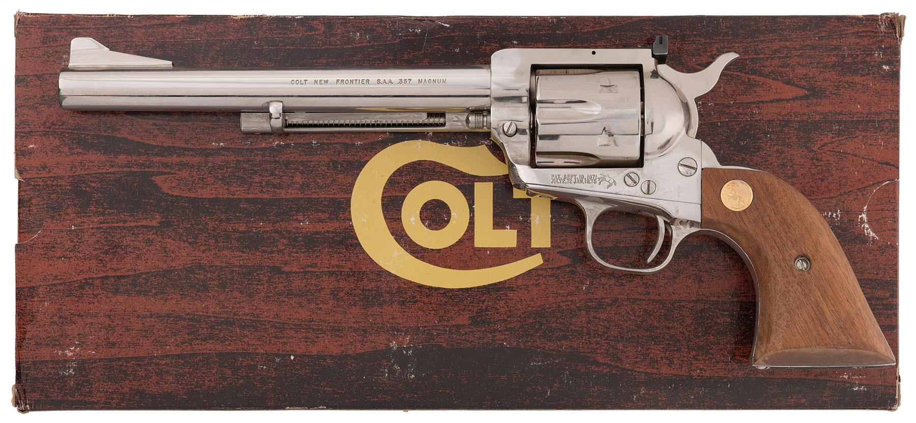 Scarce .357 Magnum Colt New Frontier Single Action Army