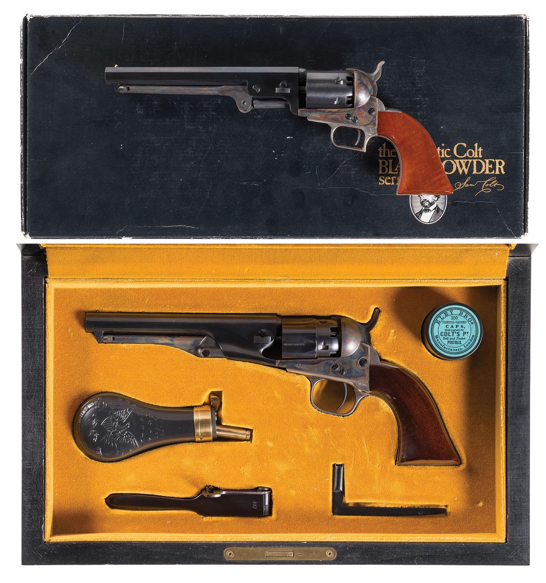 Two Colt Black Powder Series Percussion Revolvers | Rock Island Auction