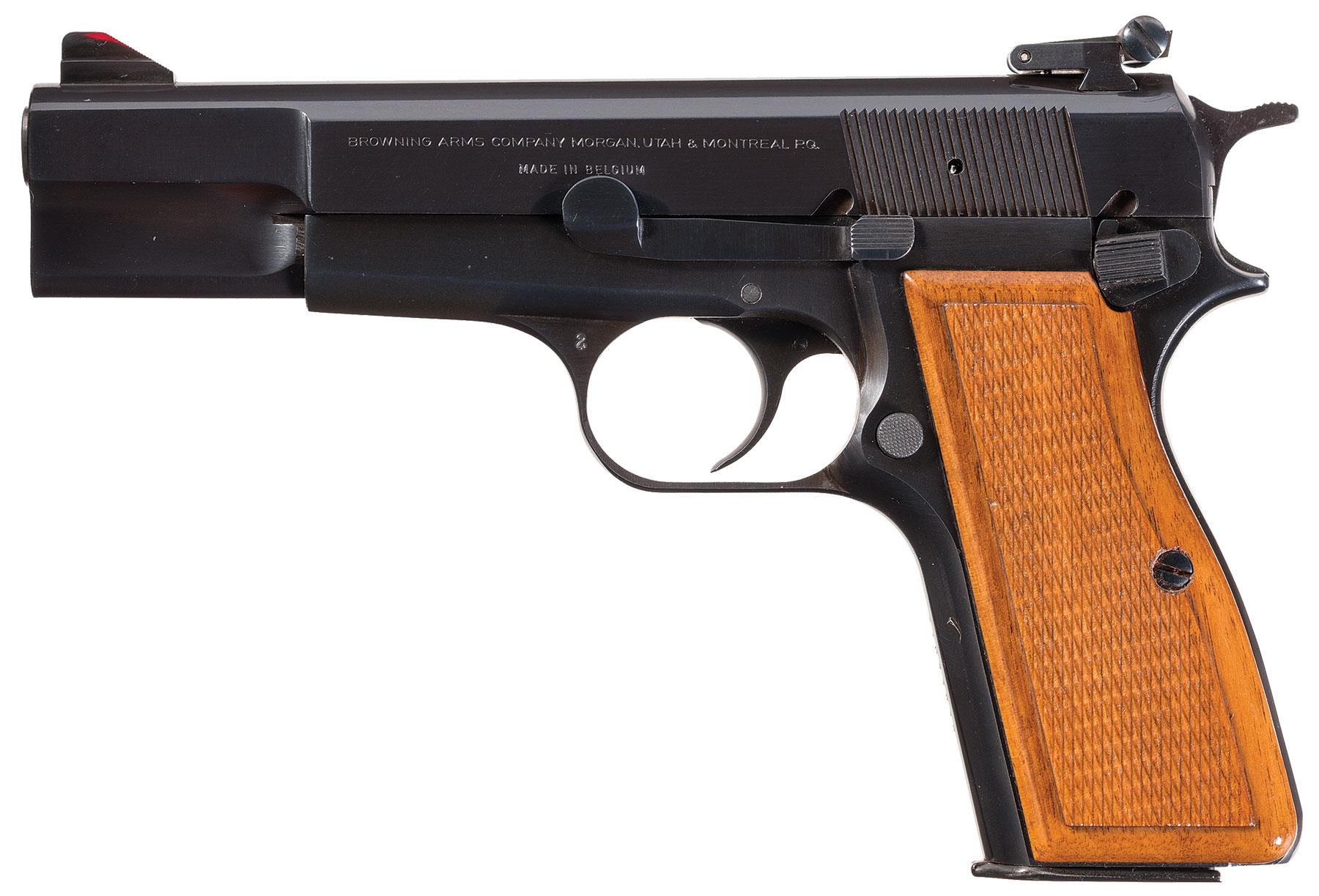 Browning Hi Power MK III Pistol Replica - Silver – airsoft