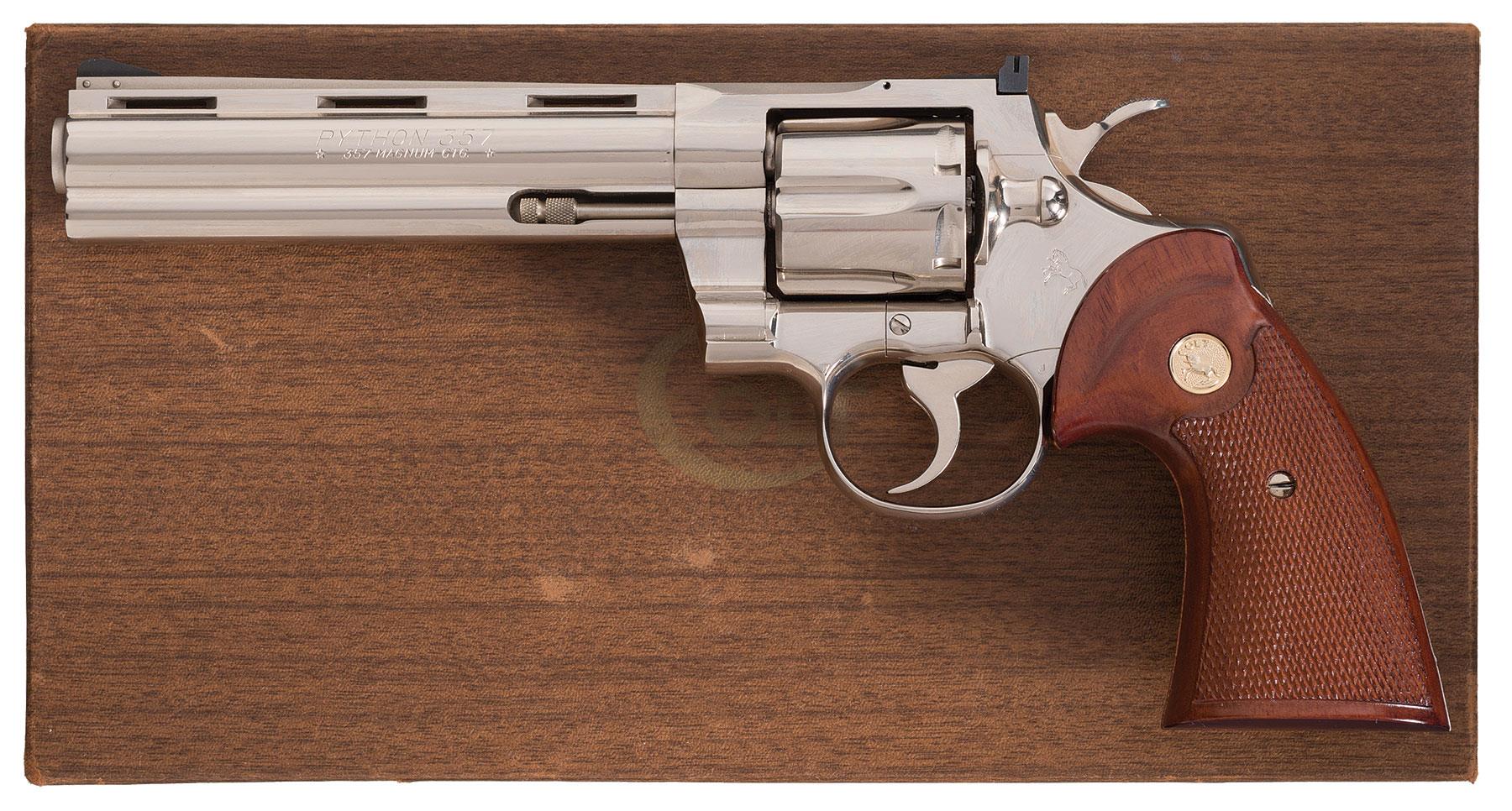 Colt python rock island auction