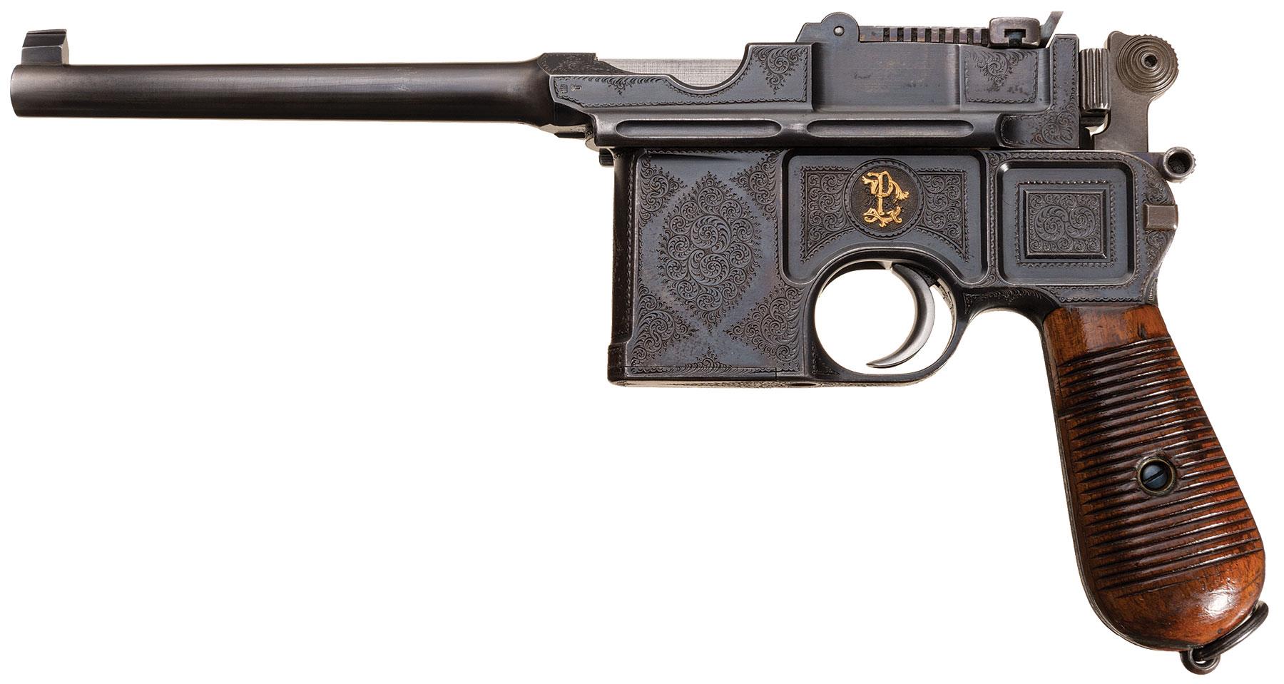 Mauser 1896 Pistol 763 Mm Mauser Rock Island Auction 0093