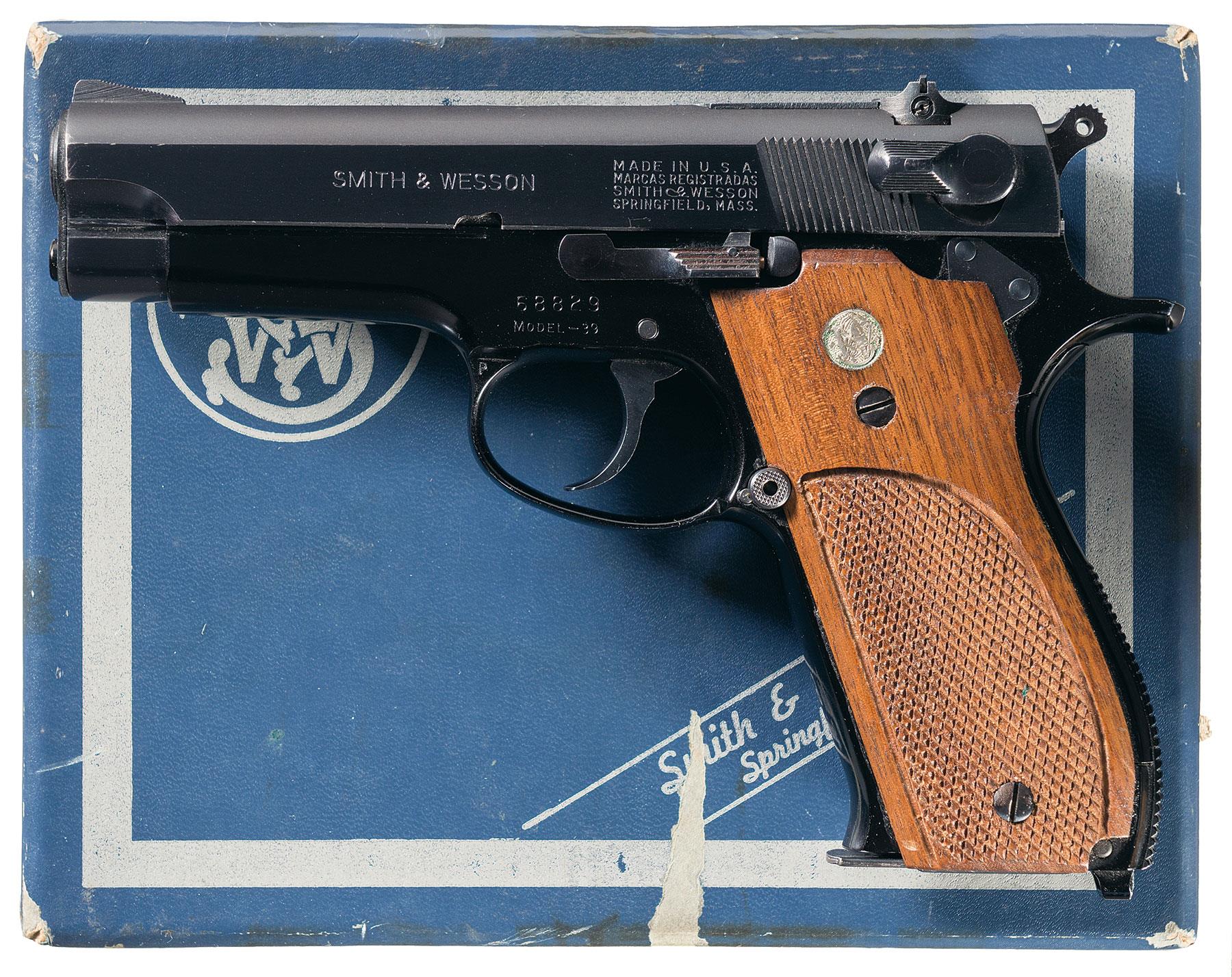 Documented Navy Shipped Captain Issued S W Model 39 Pistol Rock Island Auction