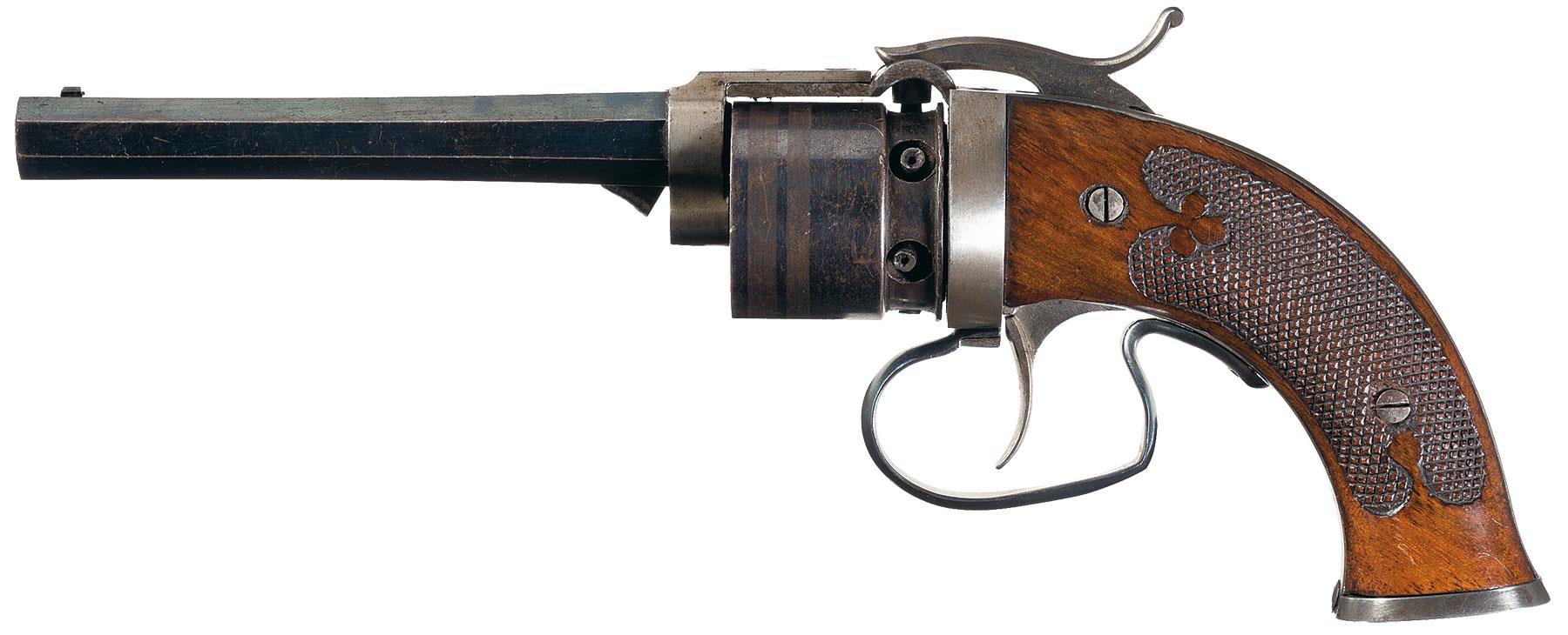 European Double Action Percussion Revolver Rock Island Auction