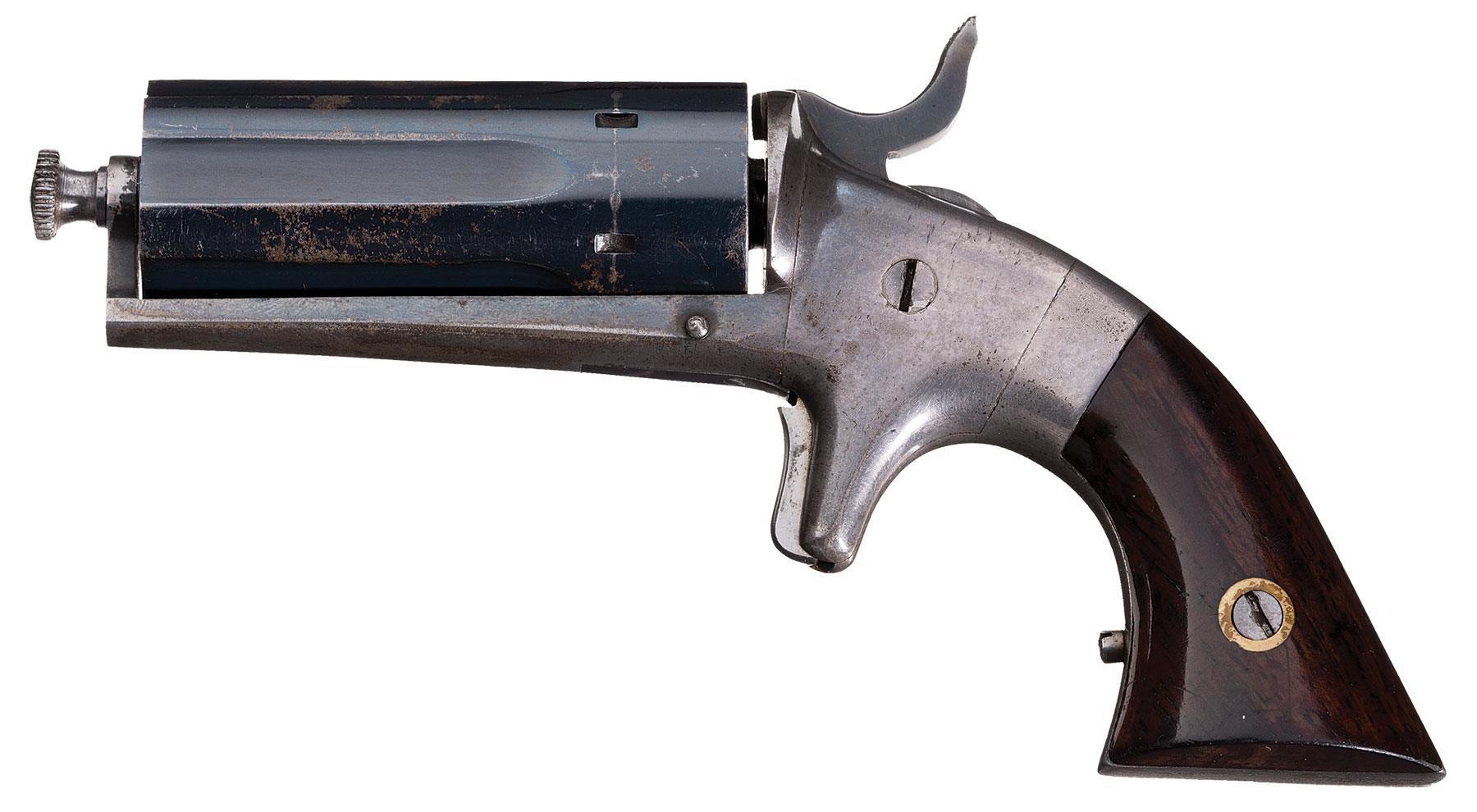 Bacon Arms Co. Spur Trigger Pepperbox Revolver Rock Island Auction