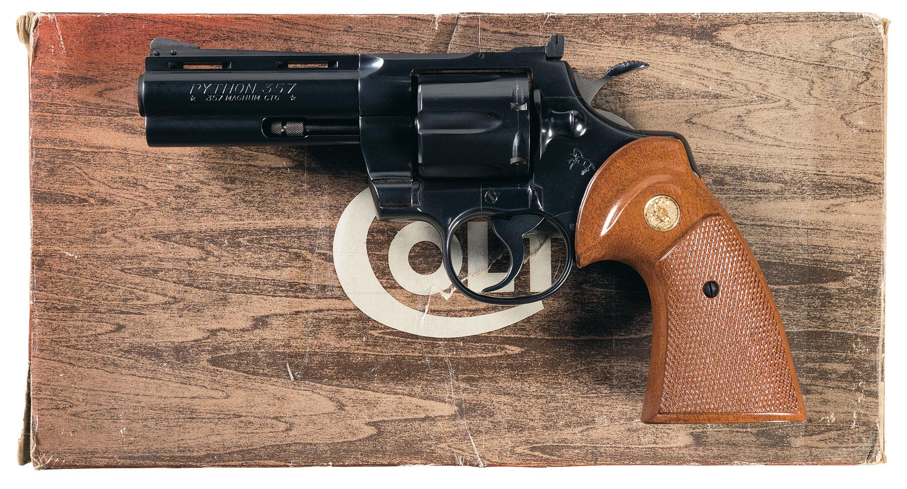 Colt python rock island auction