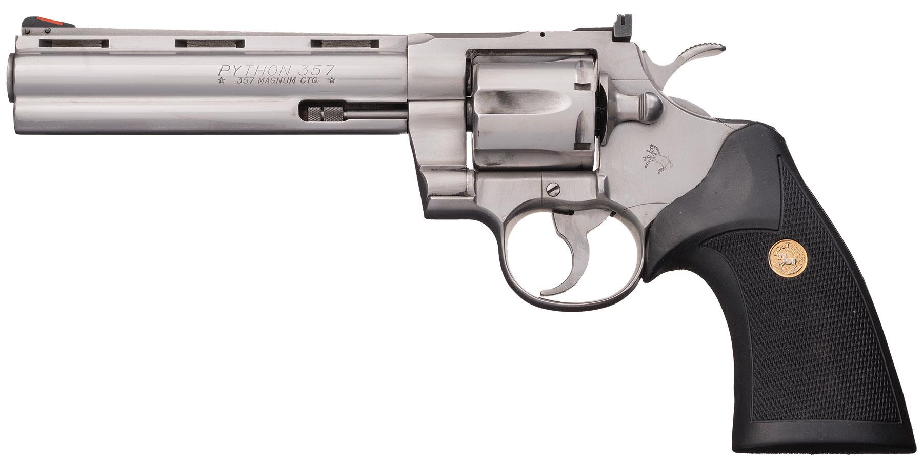 Colt - Python Stainless Steel | Rock Island Auction