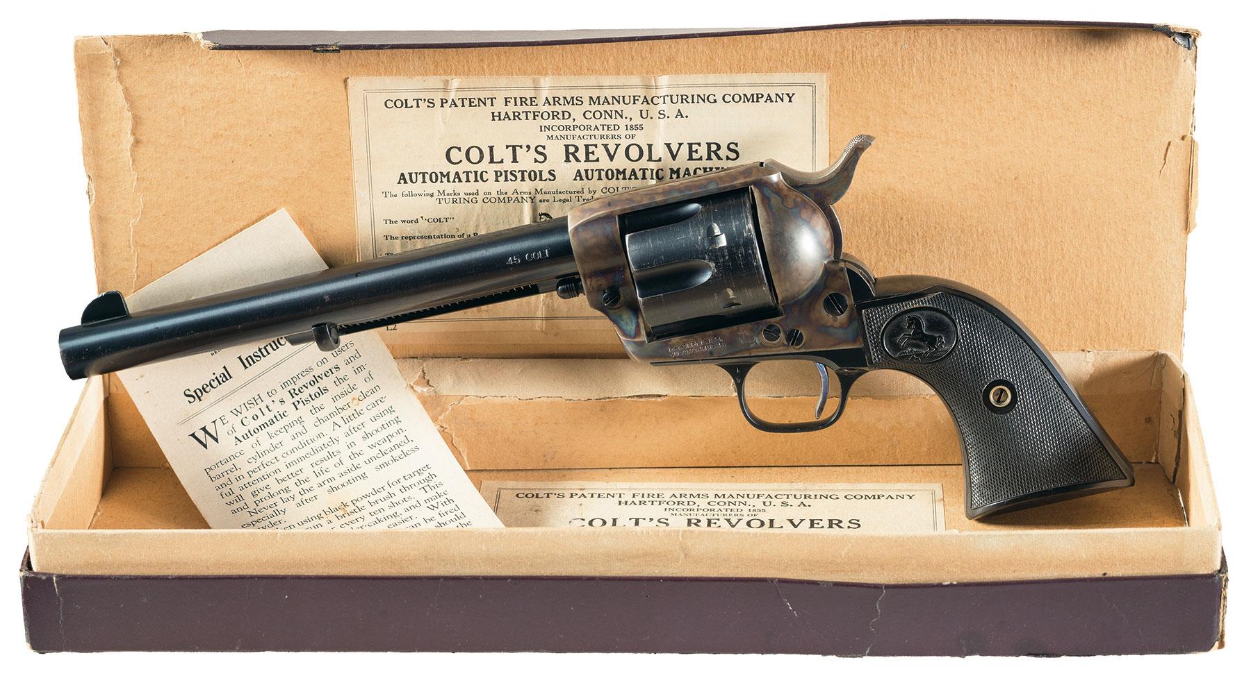 Colt Single Action Army Revolver 45 LC | Rock Island Auction