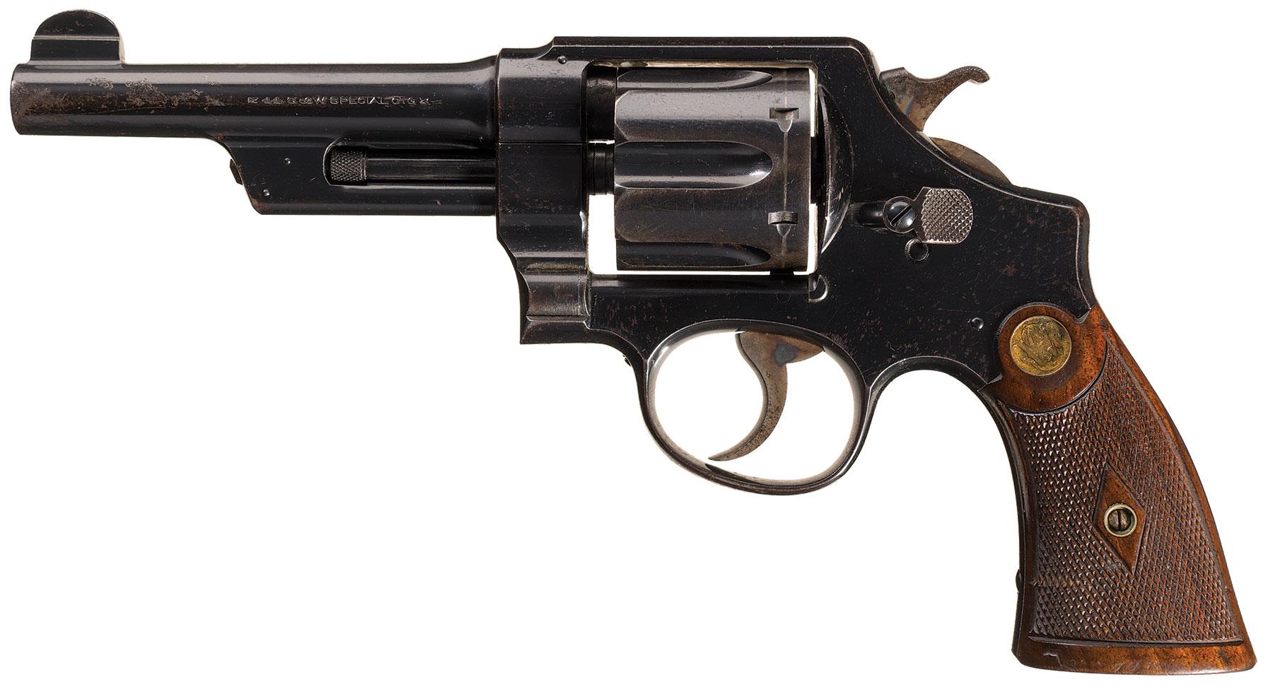 Smith & Wesson First Model 44 Hand Ejector Triple Lock DA | Rock