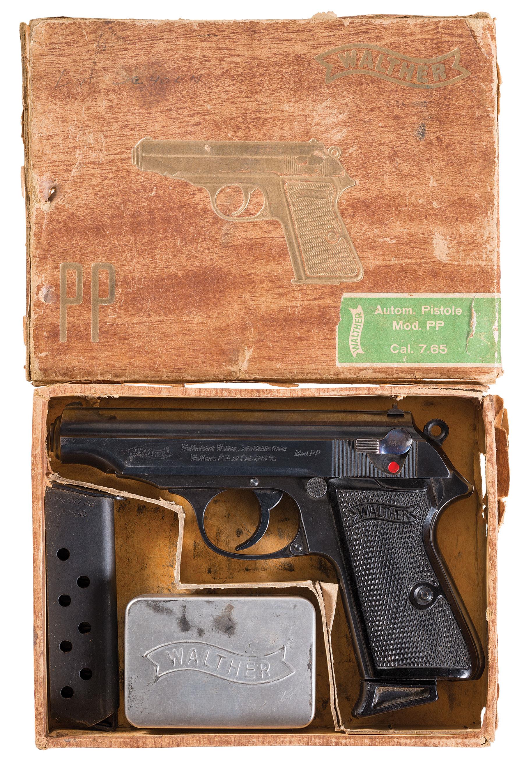 SS Contract Range Walther Model PP Semi-Automatic Pistol | Rock Island ...