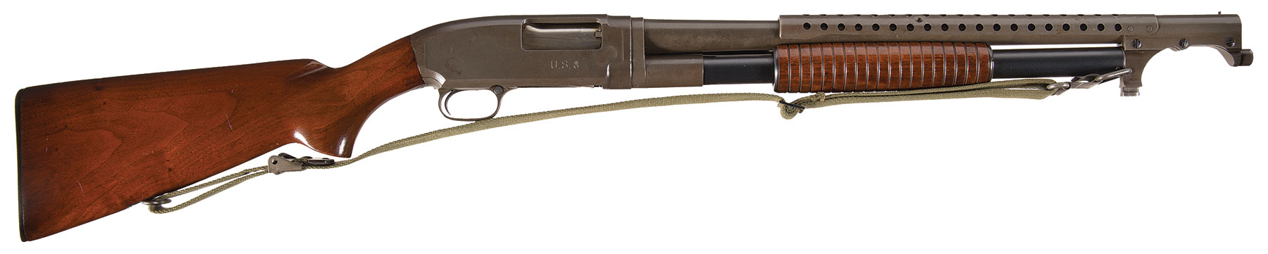 Winchester Model 12 Trench Gun U.S. Contract.