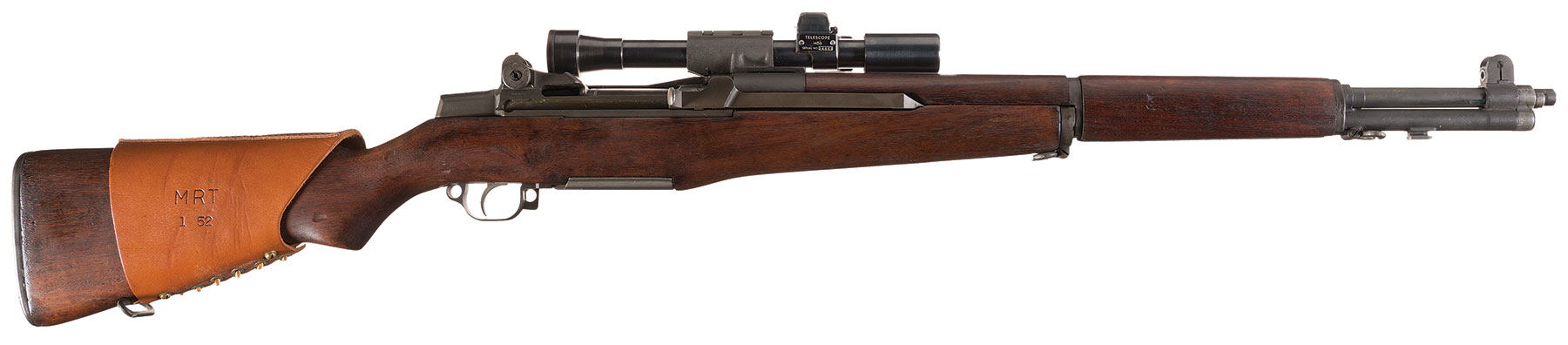 U S Winchester M1d Garand Sniper Rifle With M84 Scope