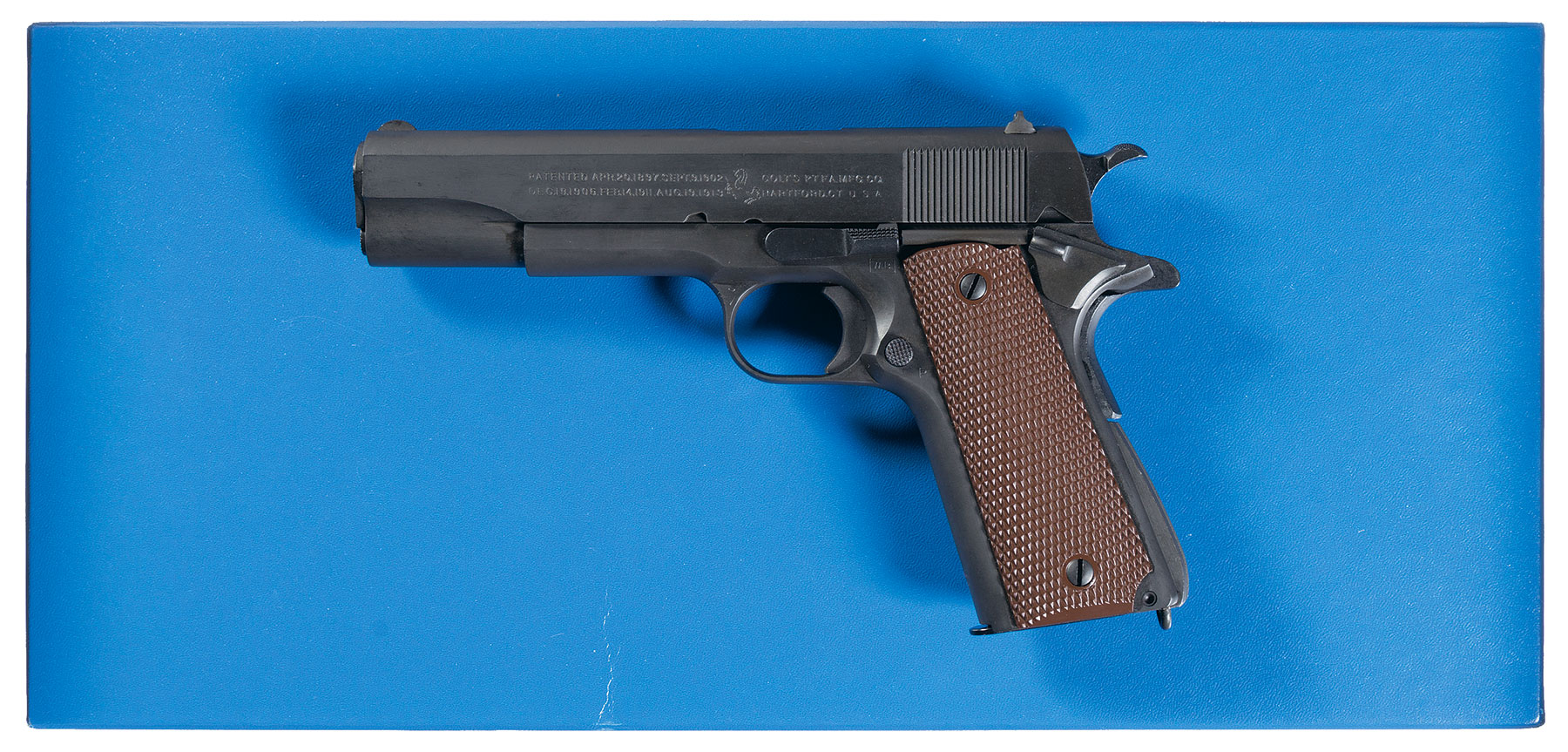 Colt World War Ii Reproduction 1911a1 Semi Automatic Pistol Rock Island Auction 7387