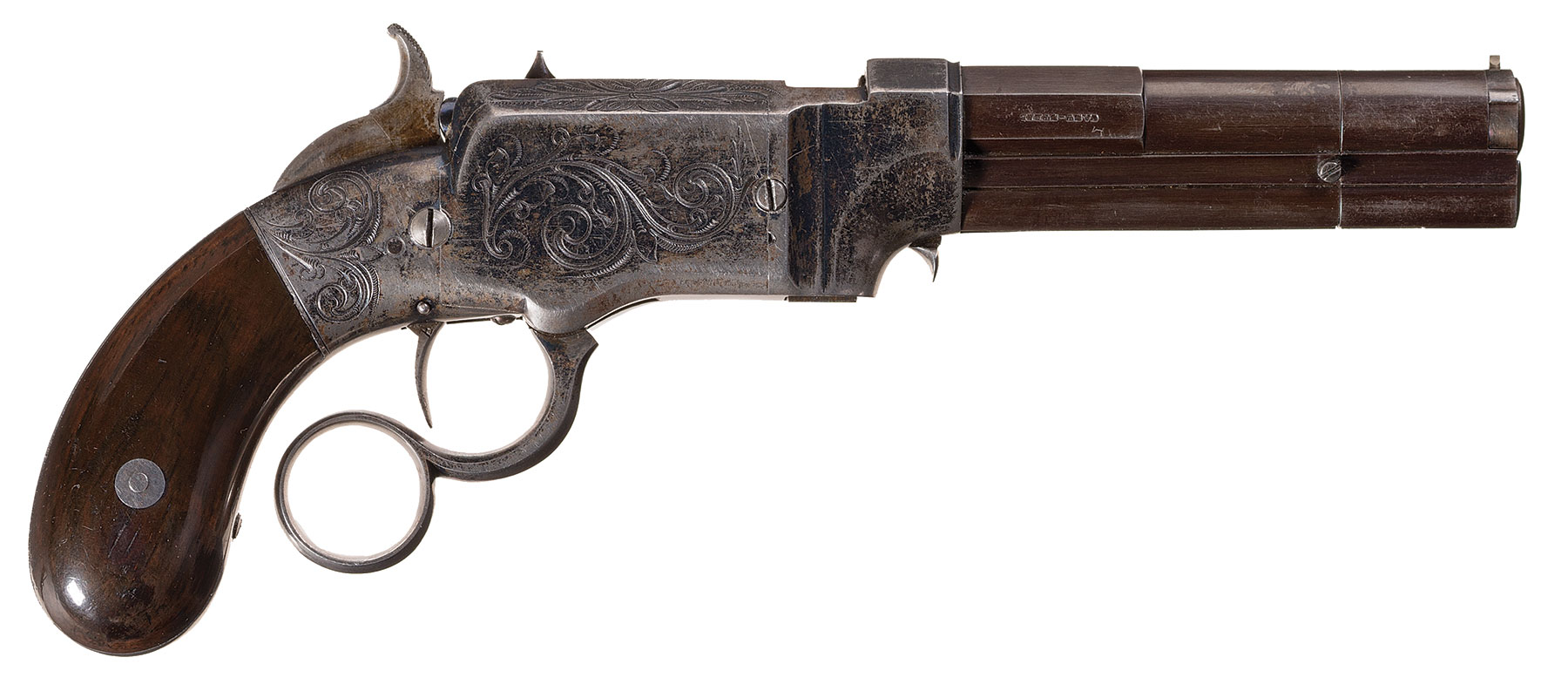 Smith & Wesson Volcanic No. 1 Lever Action Repeating Pistol | Rock