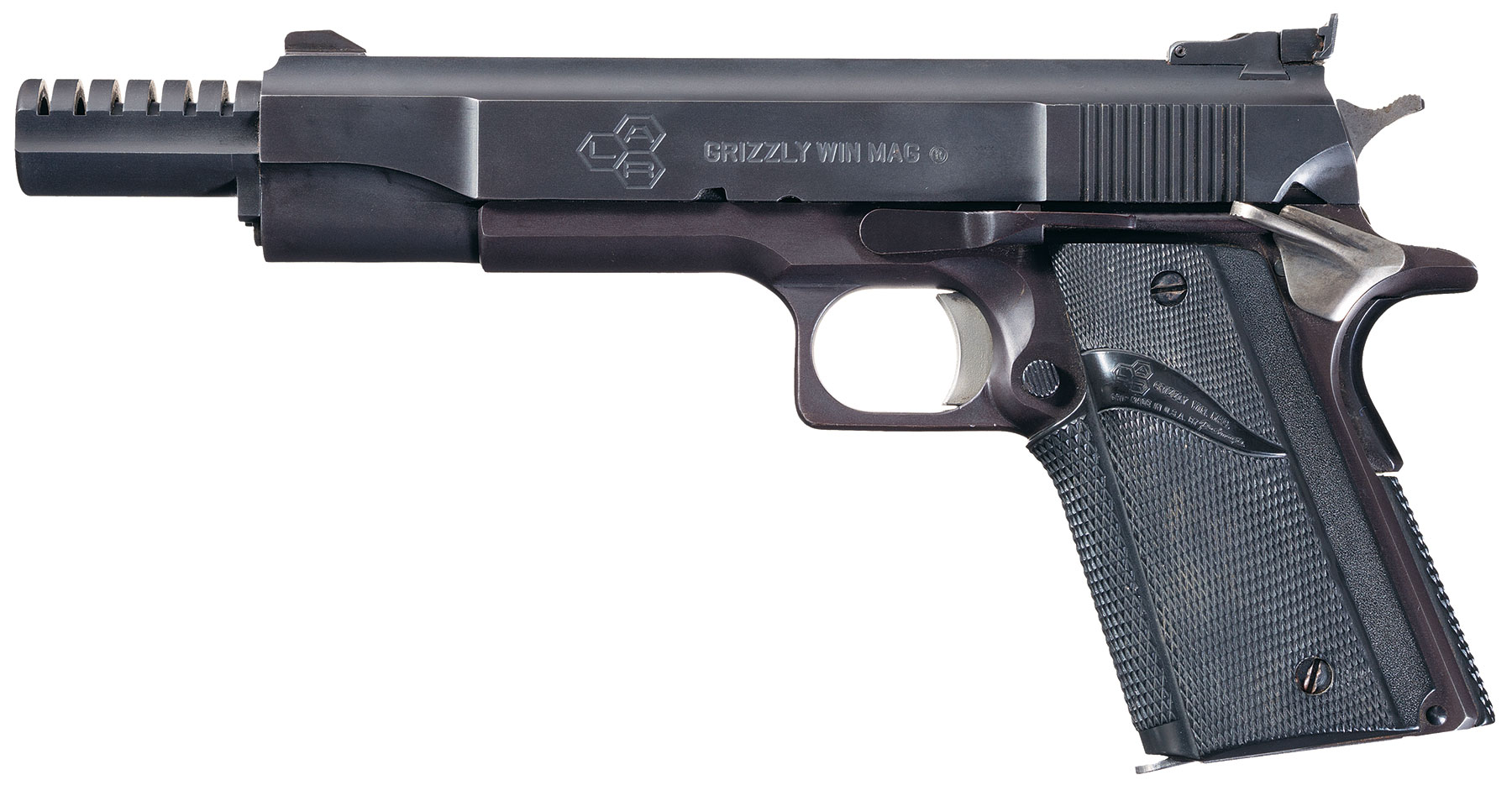 L.A.R. Grizzly Mark I Win Mag Semi-Automatic Pistol with Case | Rock
