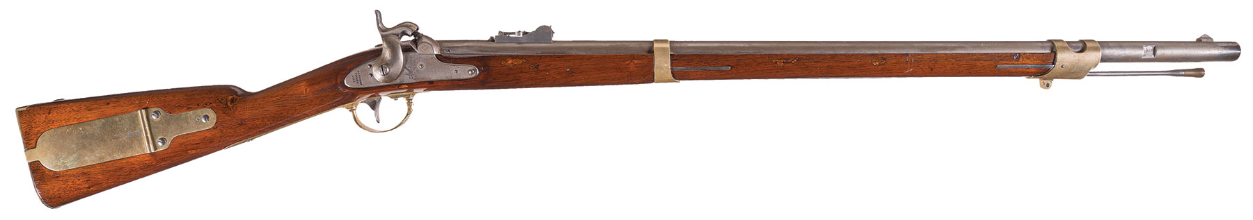 U.S. Harpers Ferry Model 1841 'Mississippi' Percussion Rifle | Rock ...