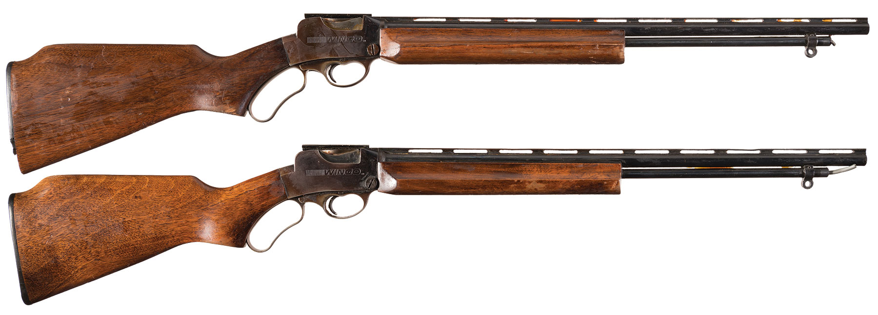 Lot of Two Rare Winchester Wingo 'Ice Palace' Shotguns Rock Island