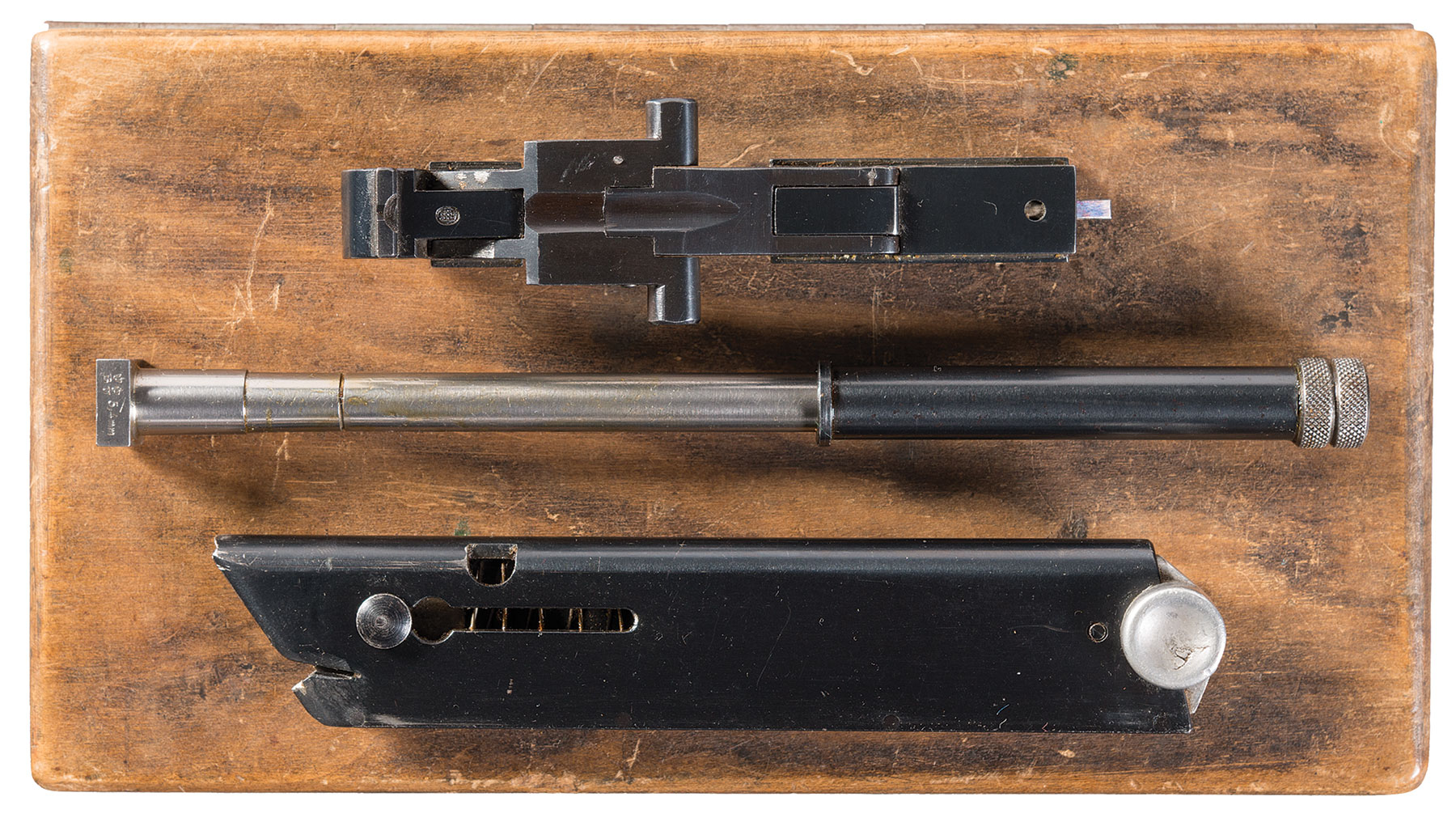 Cased Pre-War Erma Luger 22 Conversion Kit | Rock Island Auction