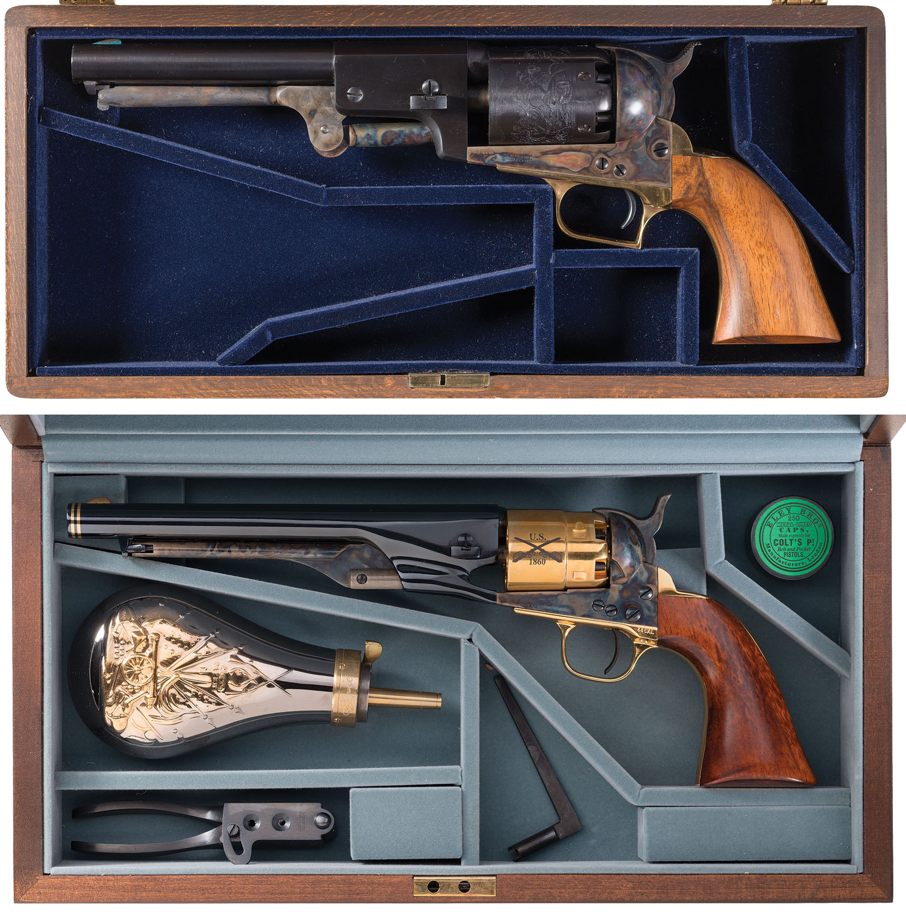 Two Colt Percussion Revolvers with Cases | Rock Island Auction