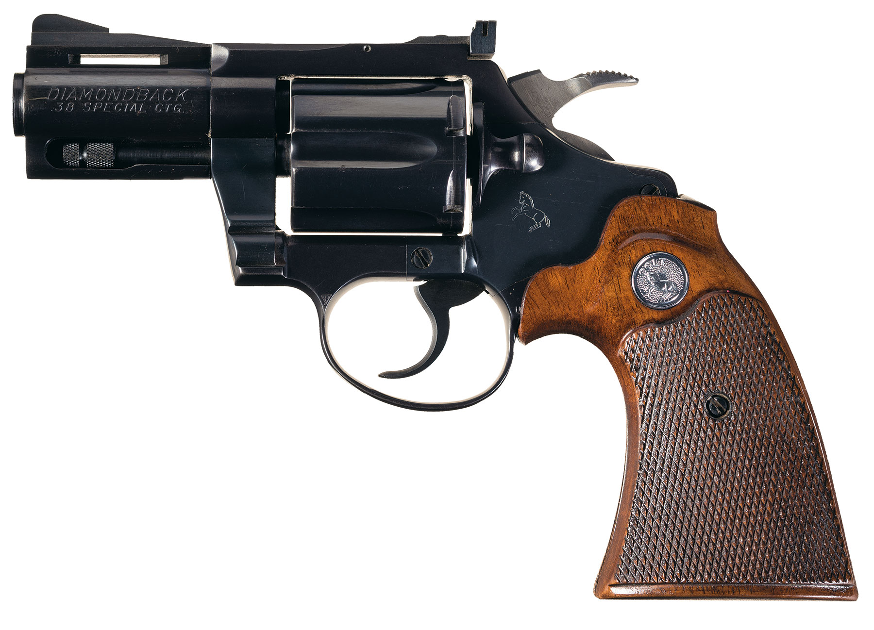 Colt Diamondback Double Action Revolver with 2 1/2 Inch Barrel | Rock ...