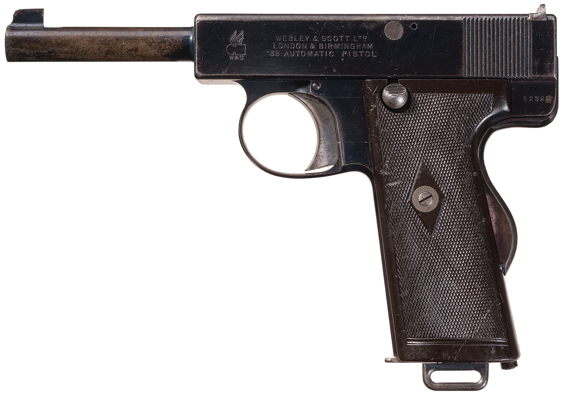 Webley & Scott c1918 Automatic .38 Pistols 