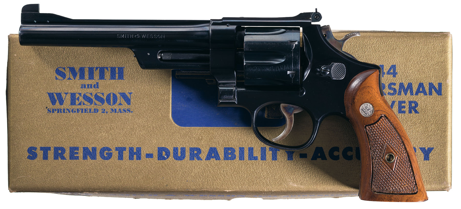 S&W 38/44 Outdoorsman (Pre-Model 23) Revolver with Box | Rock