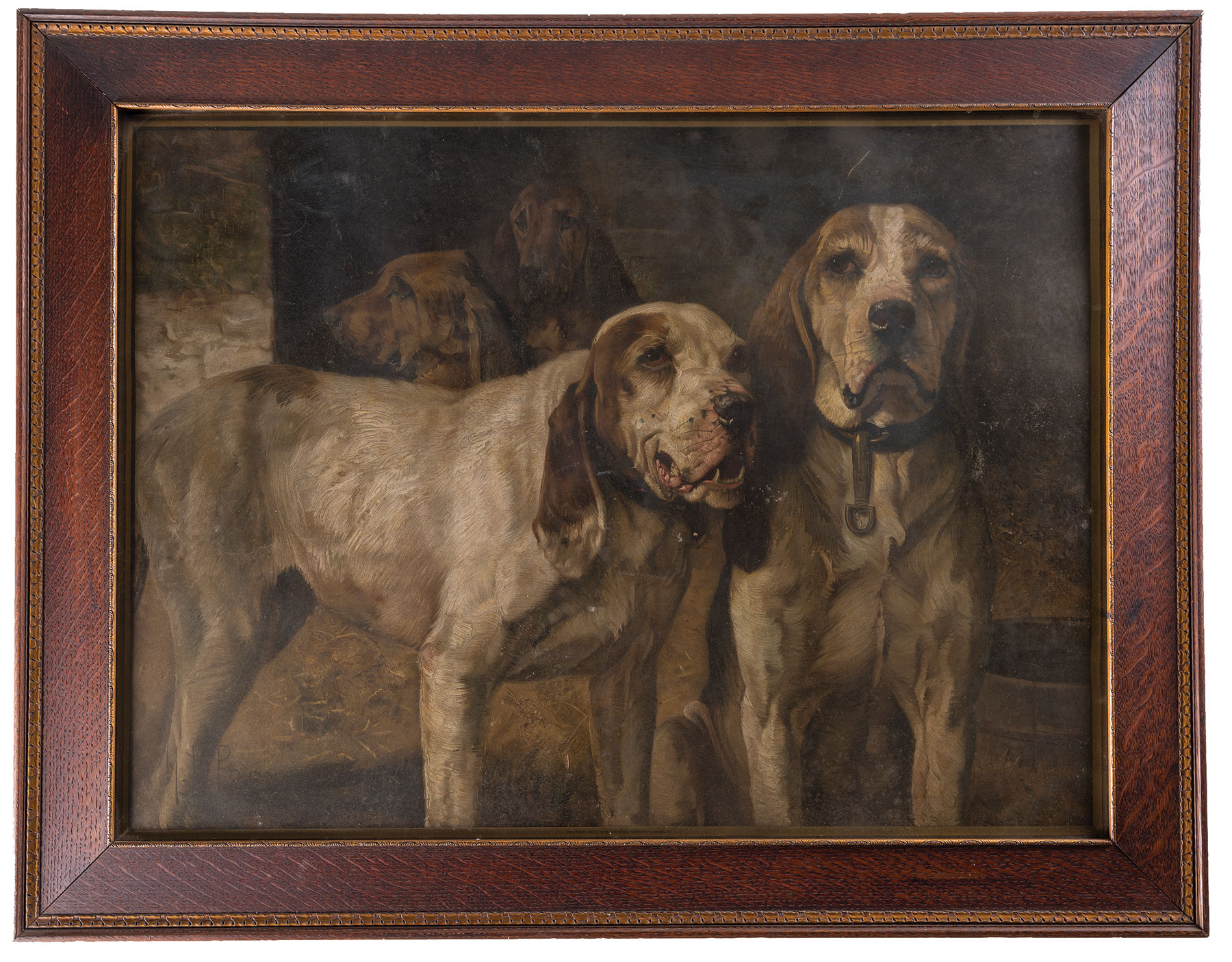 Winchester Repeating Arms Co. H. R. Poore 'Bear Dogs' Rock Island Auction