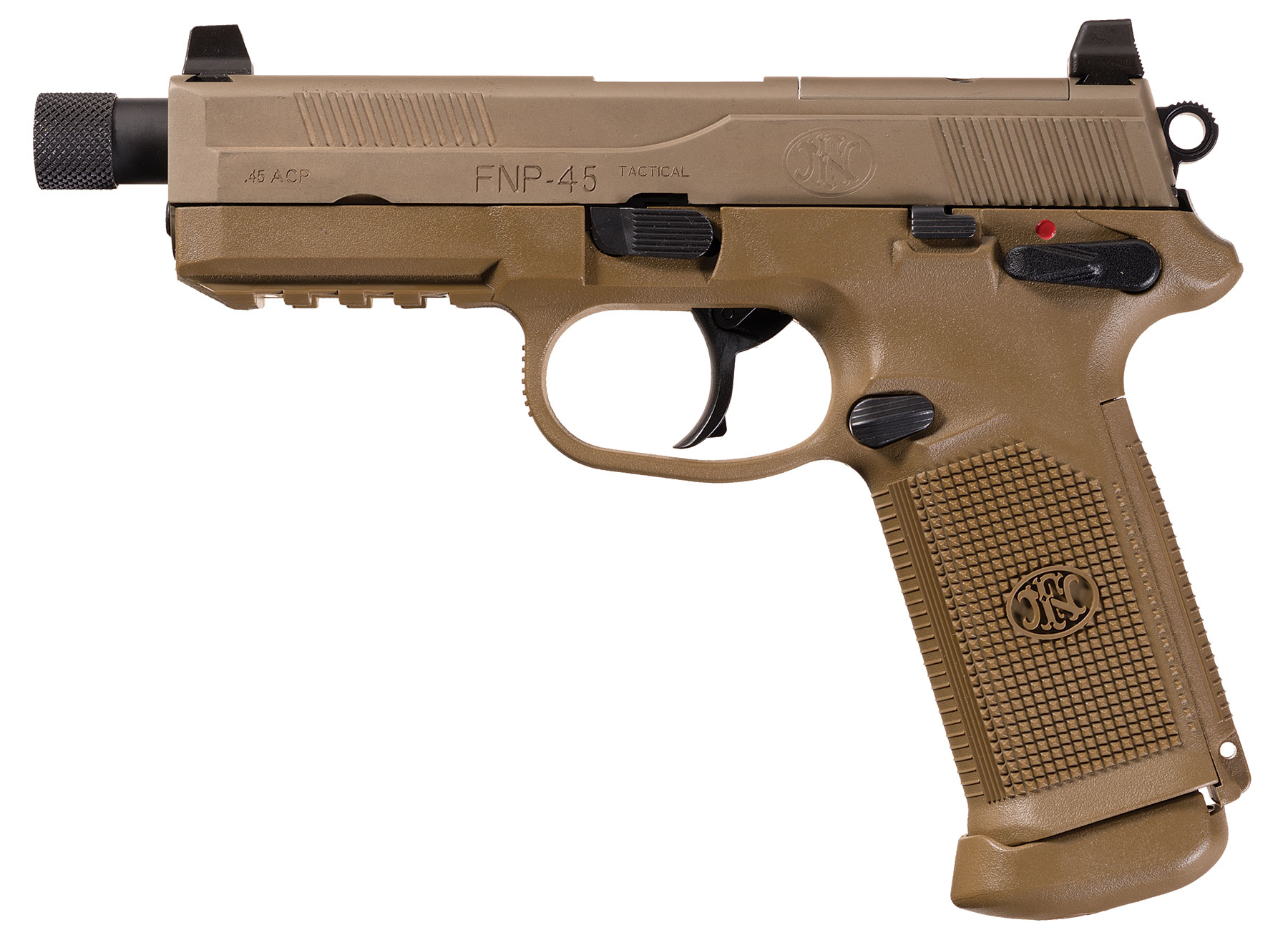 FNH U.S.A. FNP-45 Tactical Semi-Automatic Pistol with Case | Rock ...