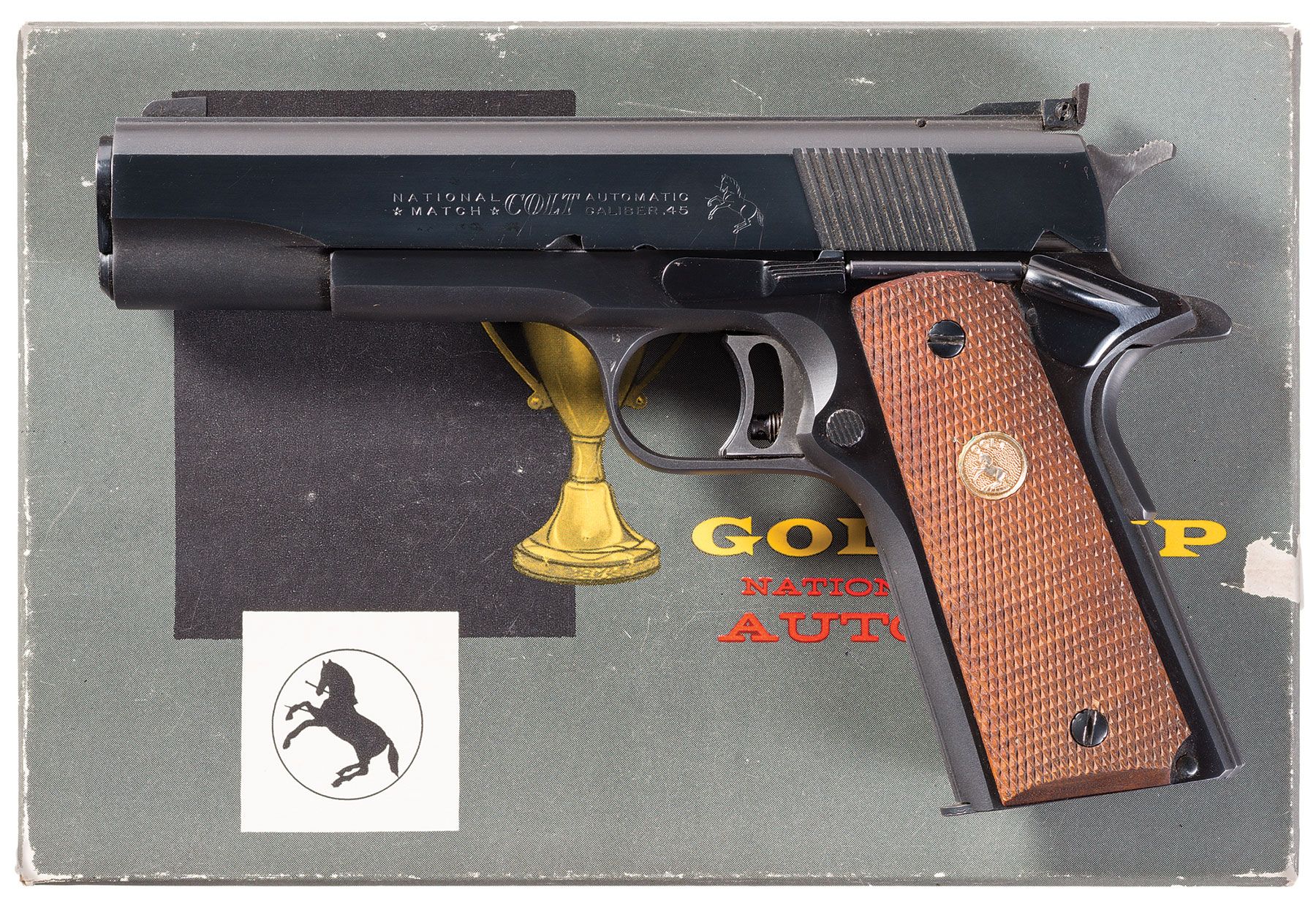 【ジャンク】COLT GOLD CUP SUPER LONG .45Aガスガン Colt Gold Cup National Match with Series 70 Firing System