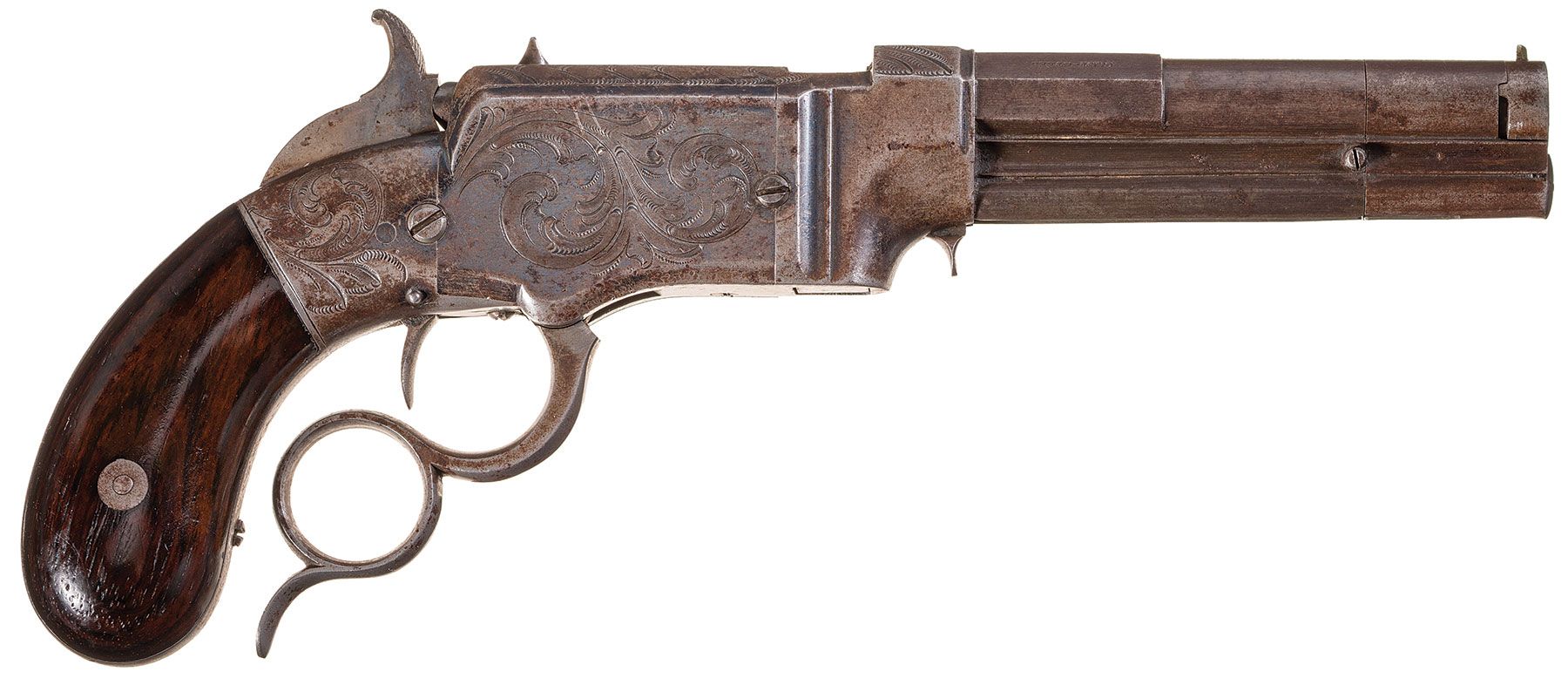 Fine Smith & Wesson No. 1 Small Frame, Lever Action Pistol | Rock