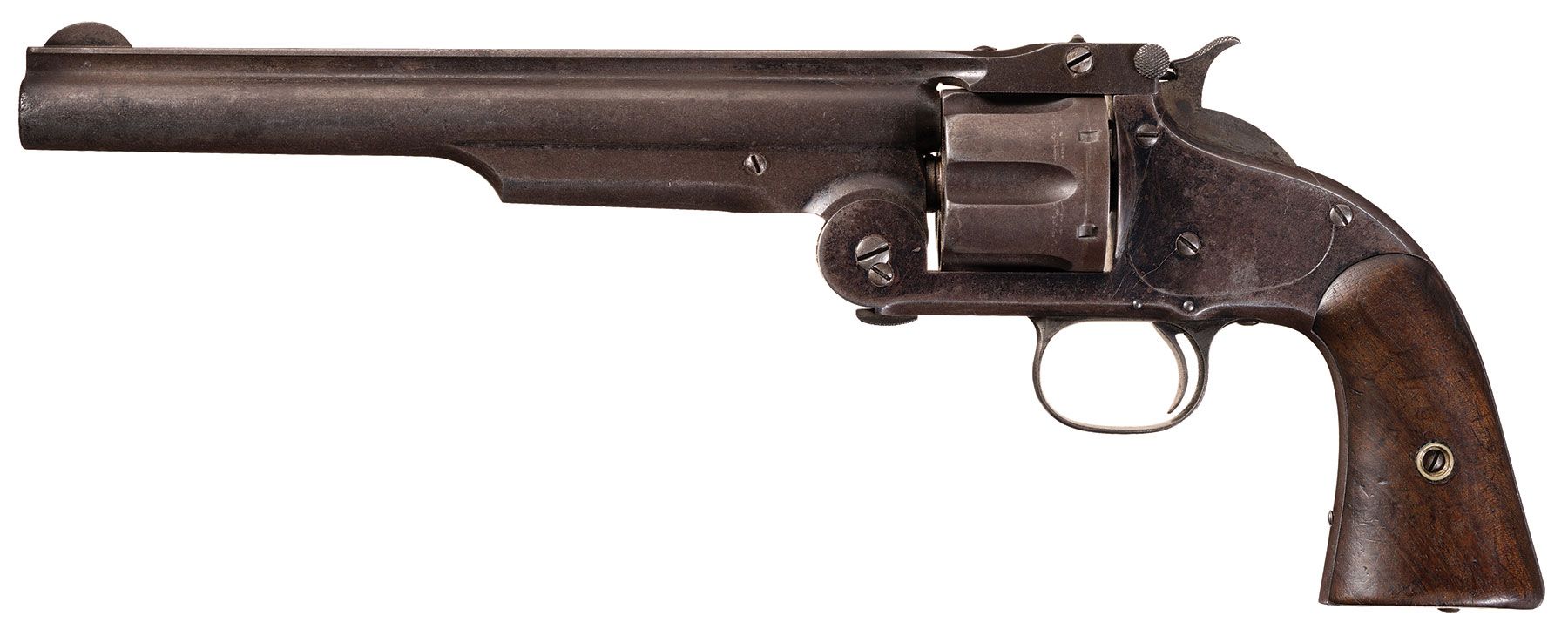 S&W Model 3 Second Model American Revolver, Factory Letter Rock