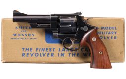 Boxed S&W Pre-Model 24 with Rare 5 Inch Barrel & Factory
