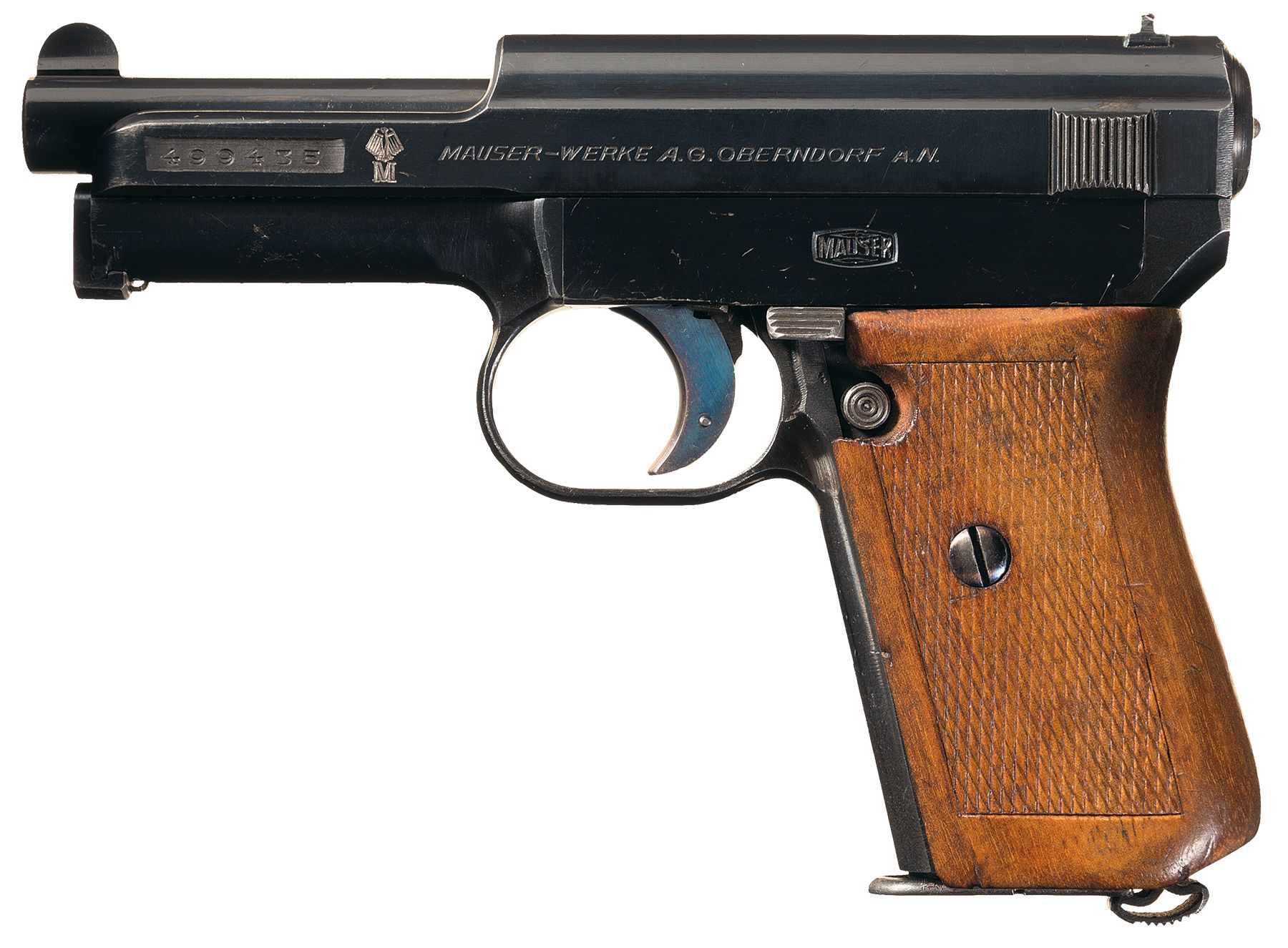 Kriegsmarine Marked Mauser Model 1914/34 Pistol w/Capture Papers | Rock ...