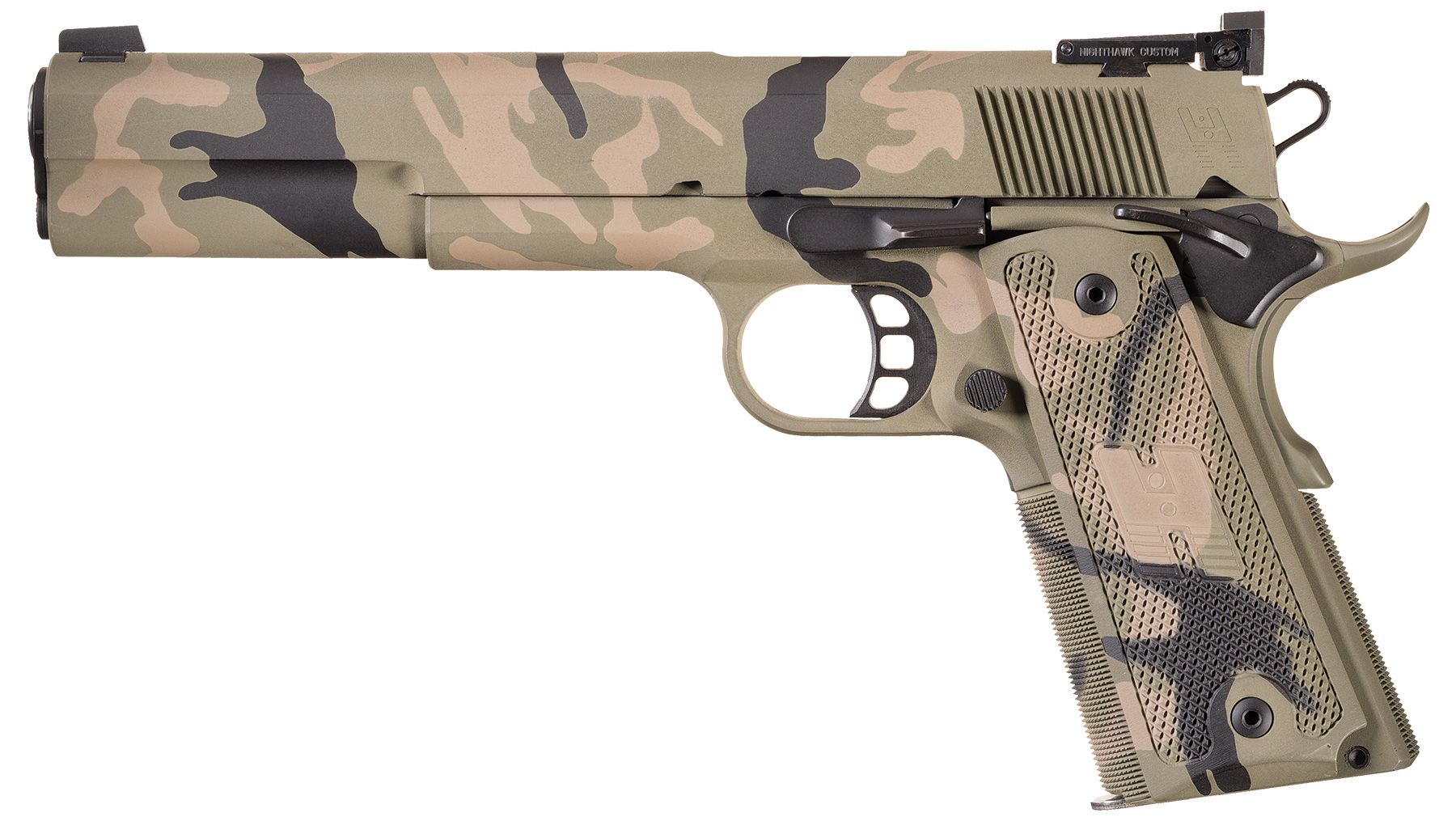 Nighthawk Custom Heinie Long Slide SemiAutomatic Pistol Rock Island