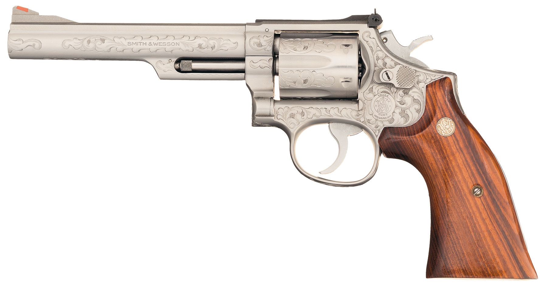 Factory Engraved S&W Model 66 Revolver with Factory Letter | Rock