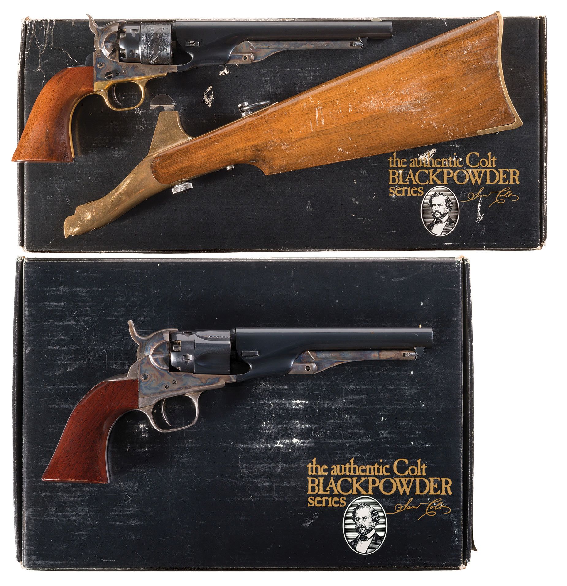 Two Colt Black Powder Series Revolvers with Boxes | Rock Island Auction