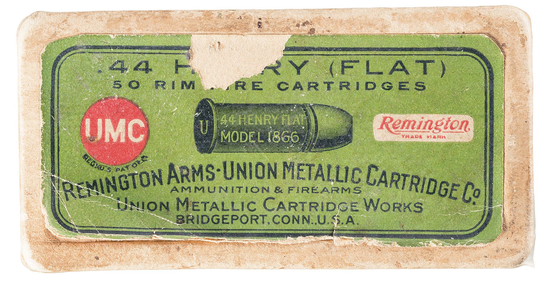 Remington-UMC Box of .44 Henry (Flat) Rimfire Ammunition | Rock